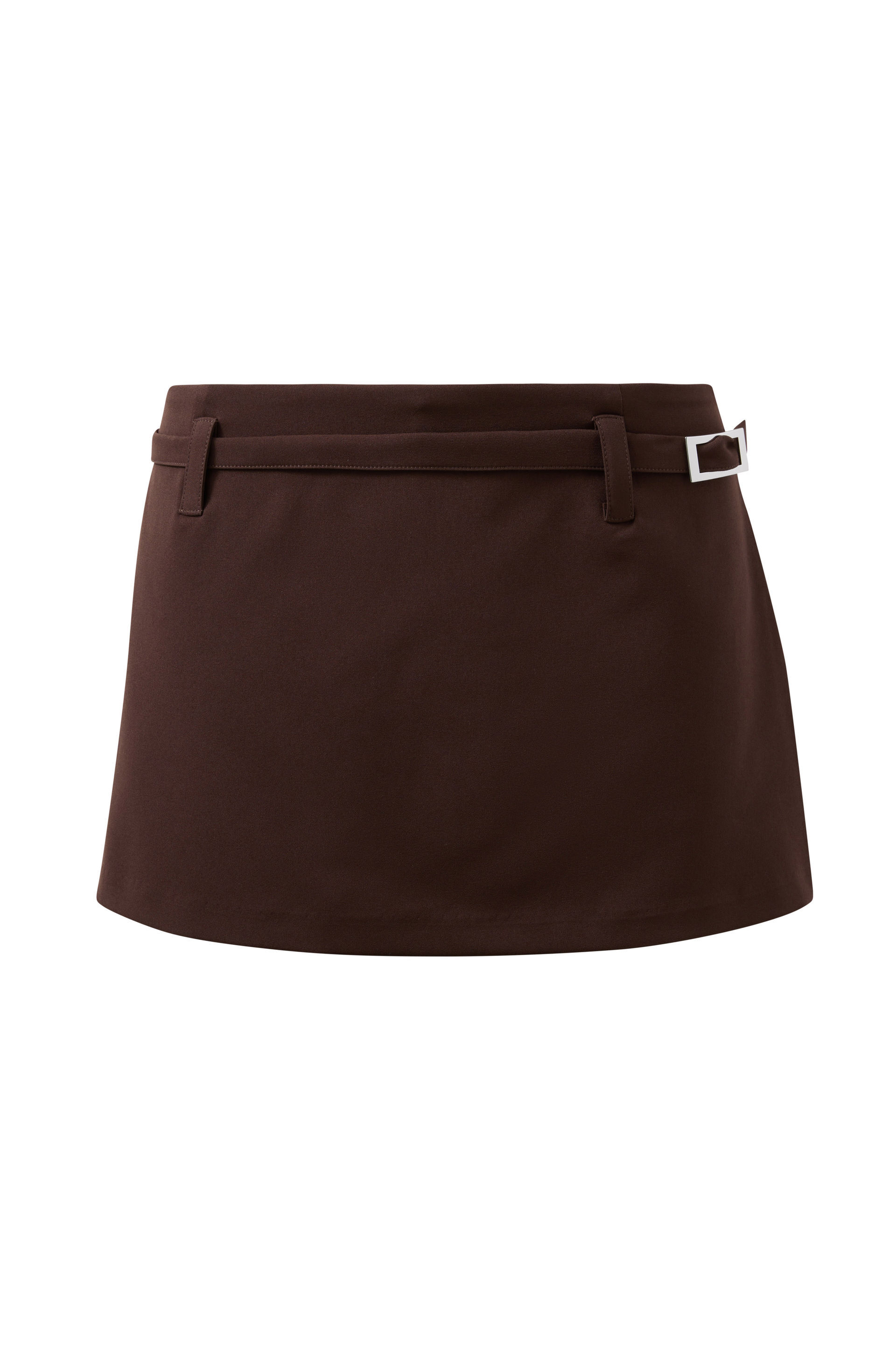 Bowie Belted Mini Skort cacao brown 6 Bowie Belted Mini Skort cacao brown