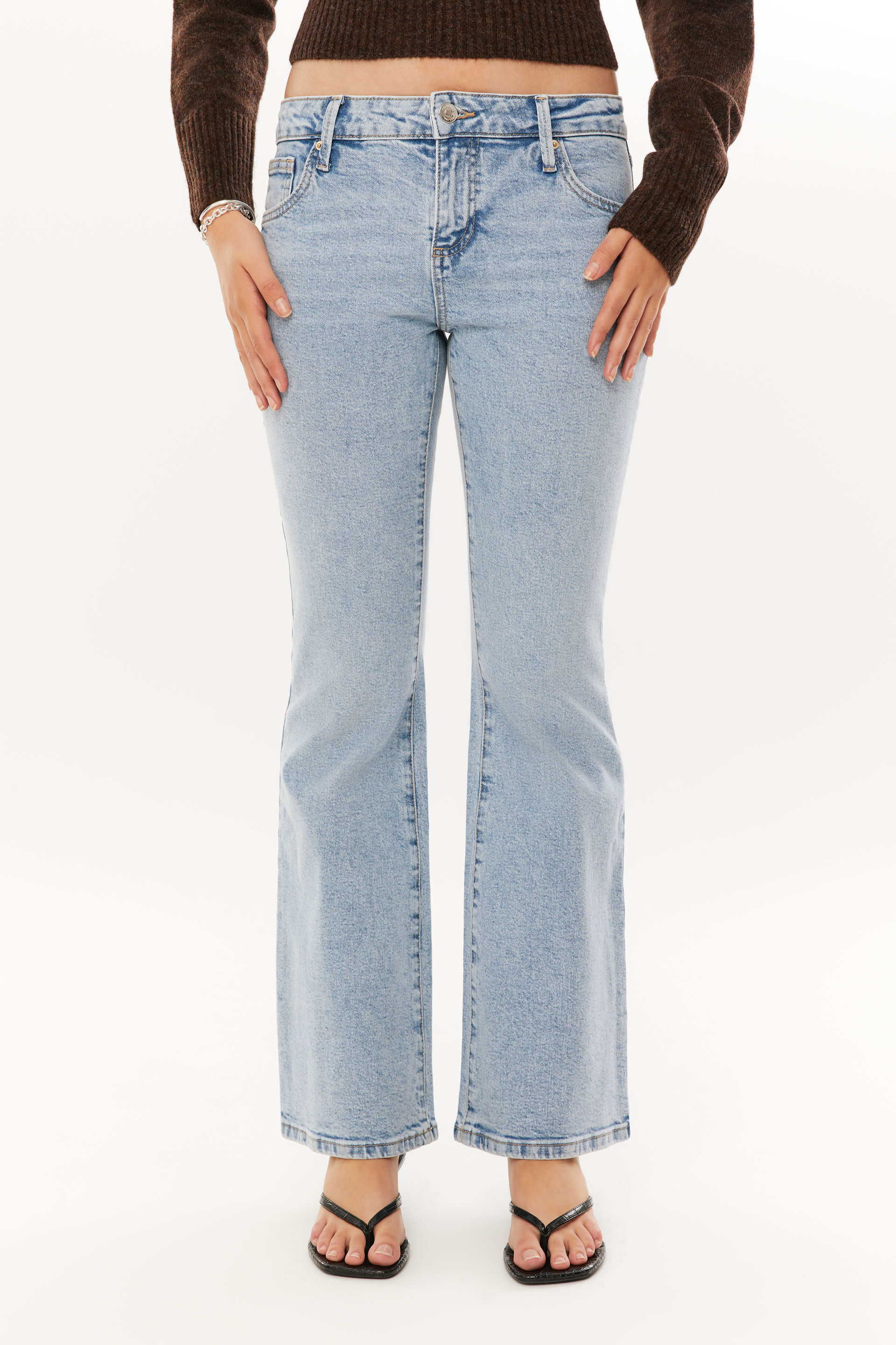 Low Stretch Bootleg Jean palermo blue