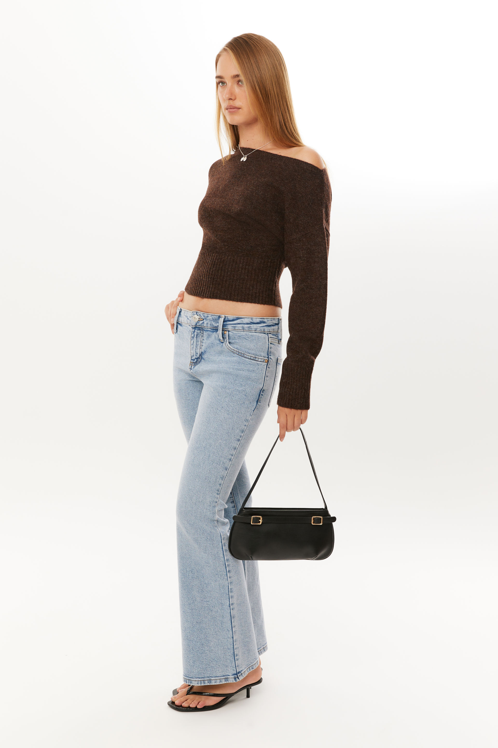 Low Stretch Bootleg Jean palermo blue