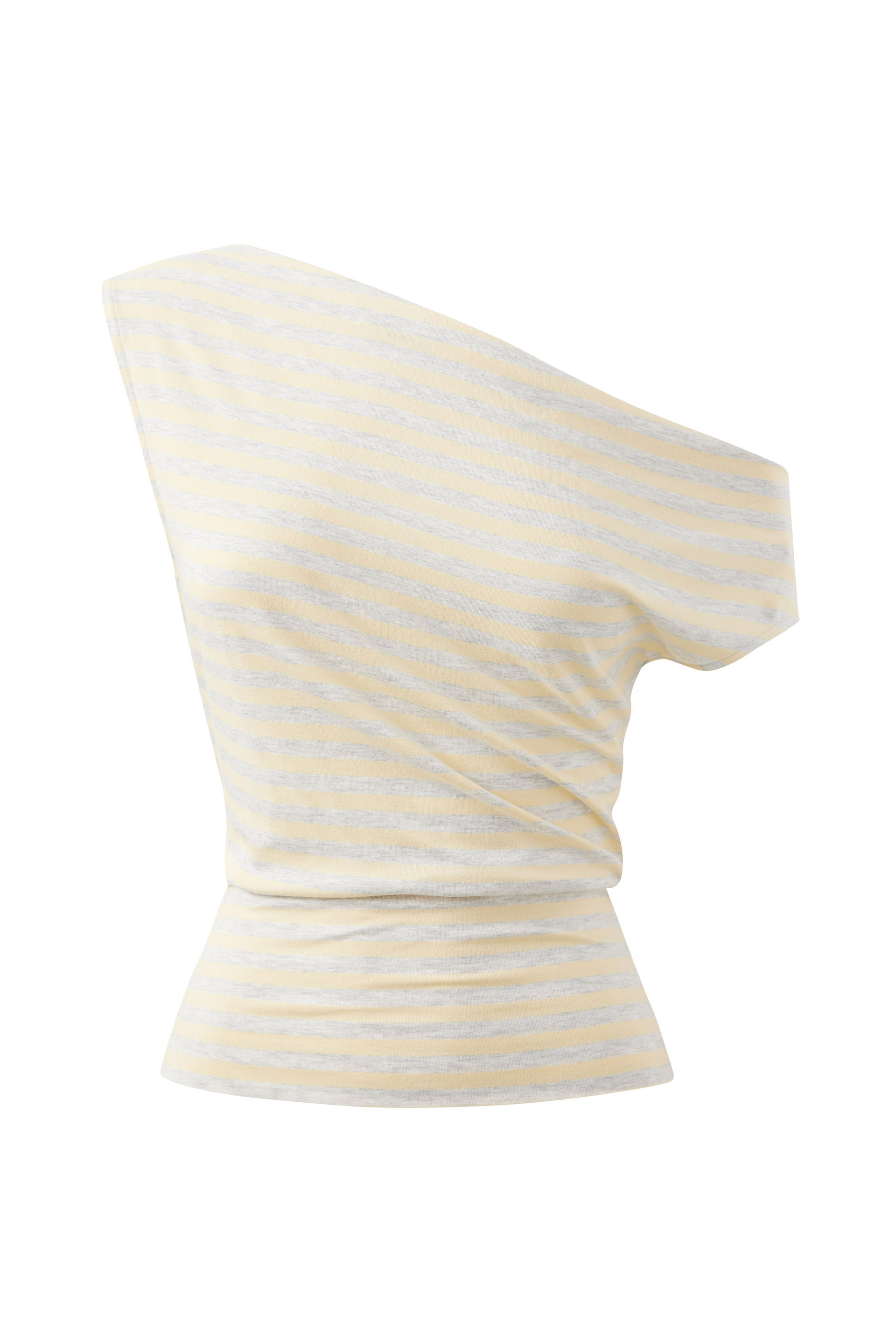 Soft Ivana Off Shoulder Top butter pop / snow marle stripe