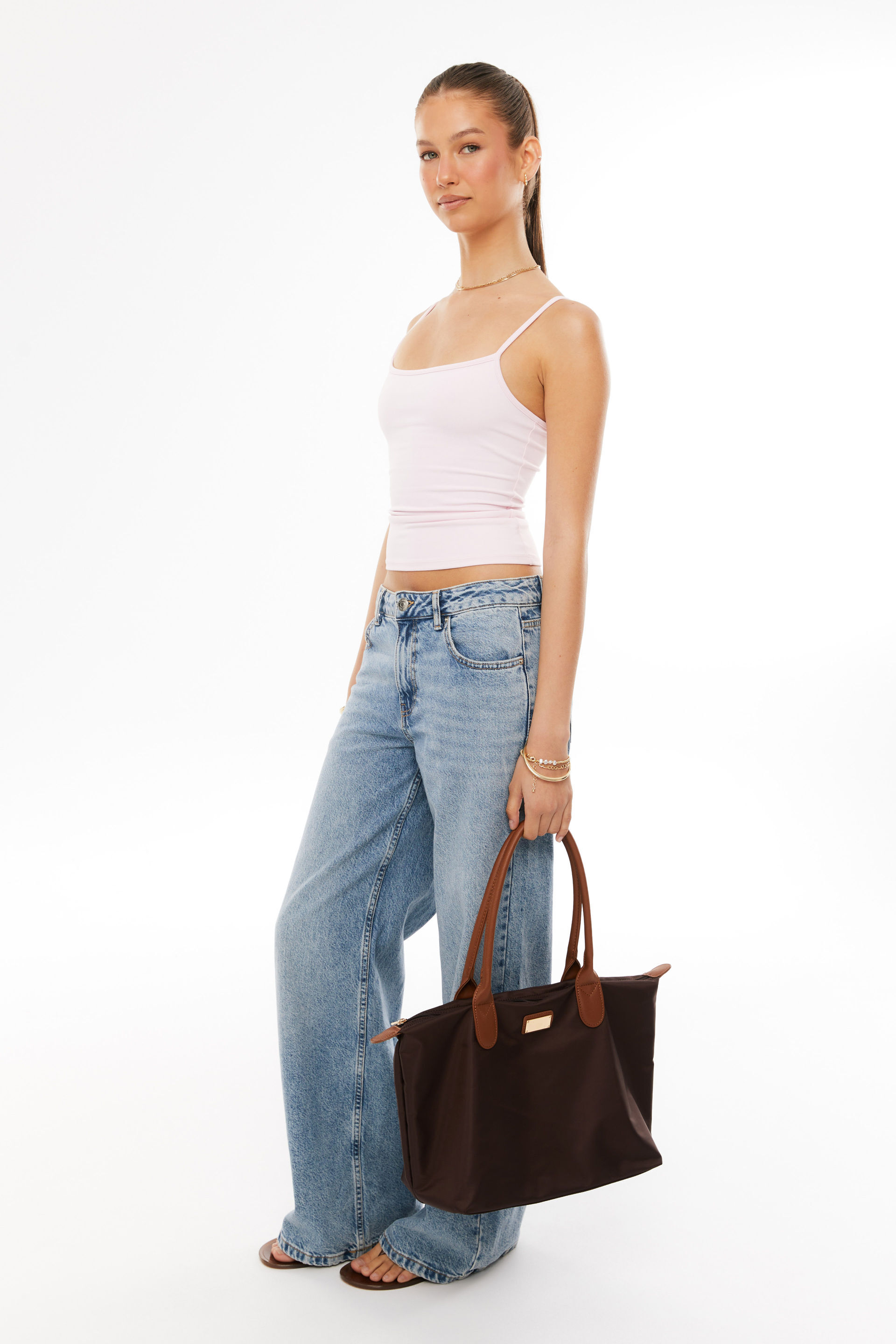 Low Rise Baggy Jean arctic blue