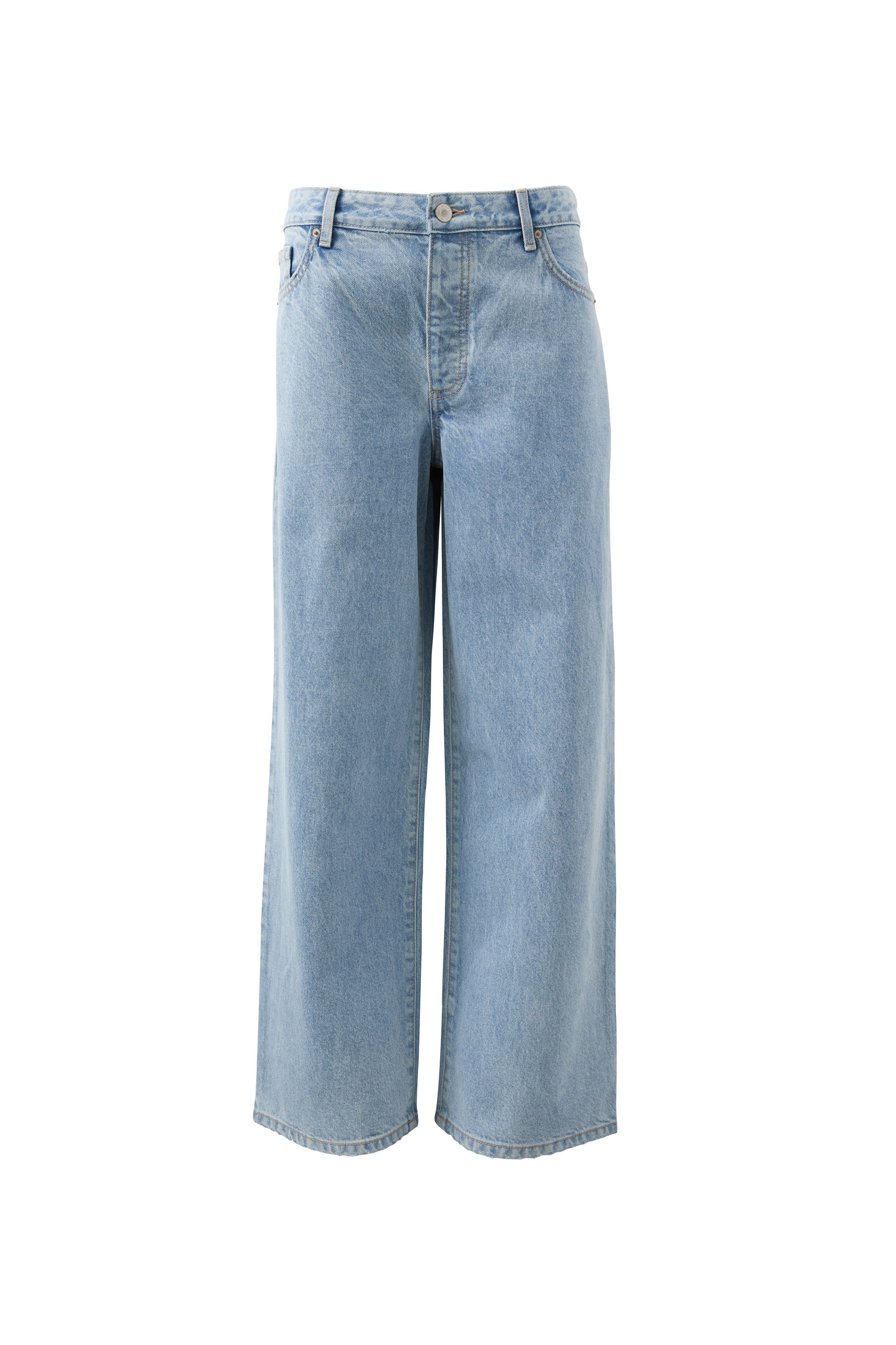 Low Slung Baggy Jean pretty blue