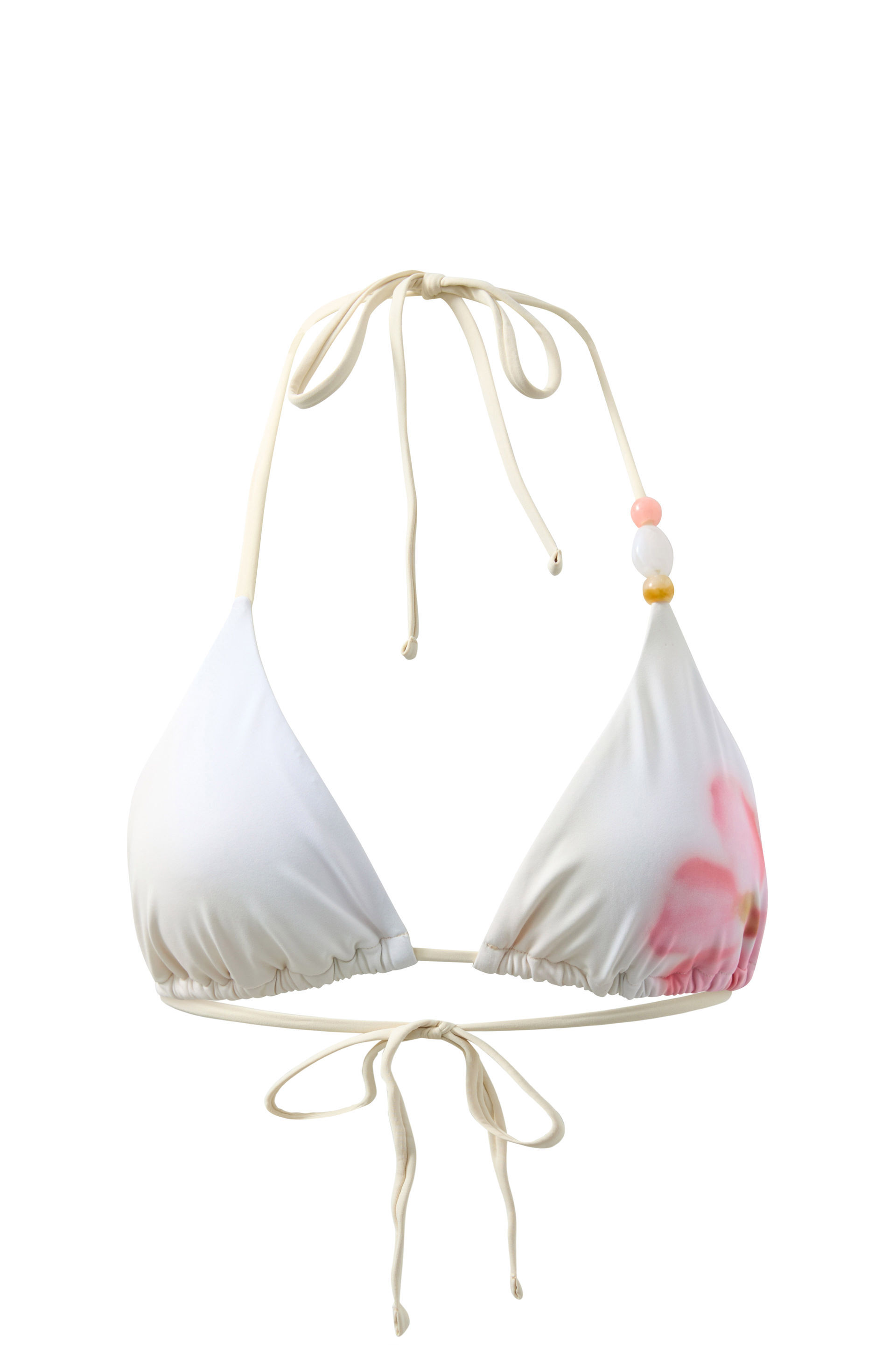 Liana Halter Bikini Top blur hibiscus yellow 6 Liana Halter Bikini Top blur hibiscus yellow