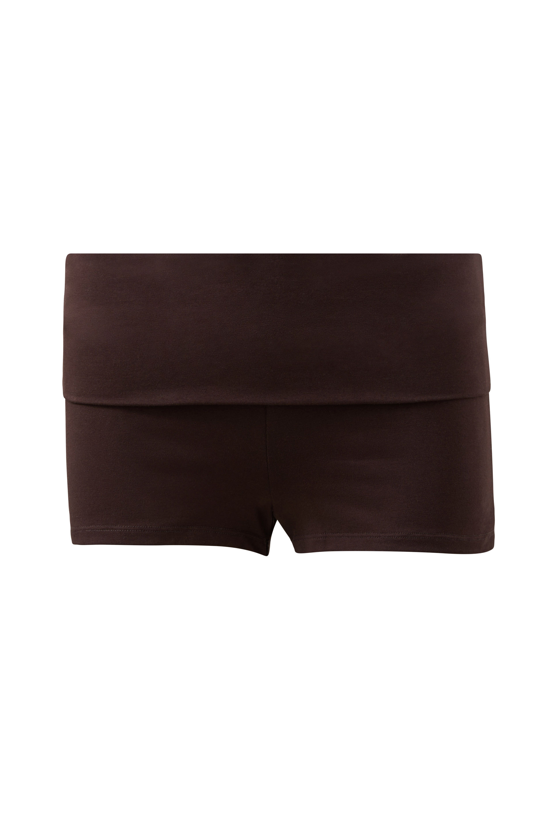 Bobby Fold Back Booty Short brown bean