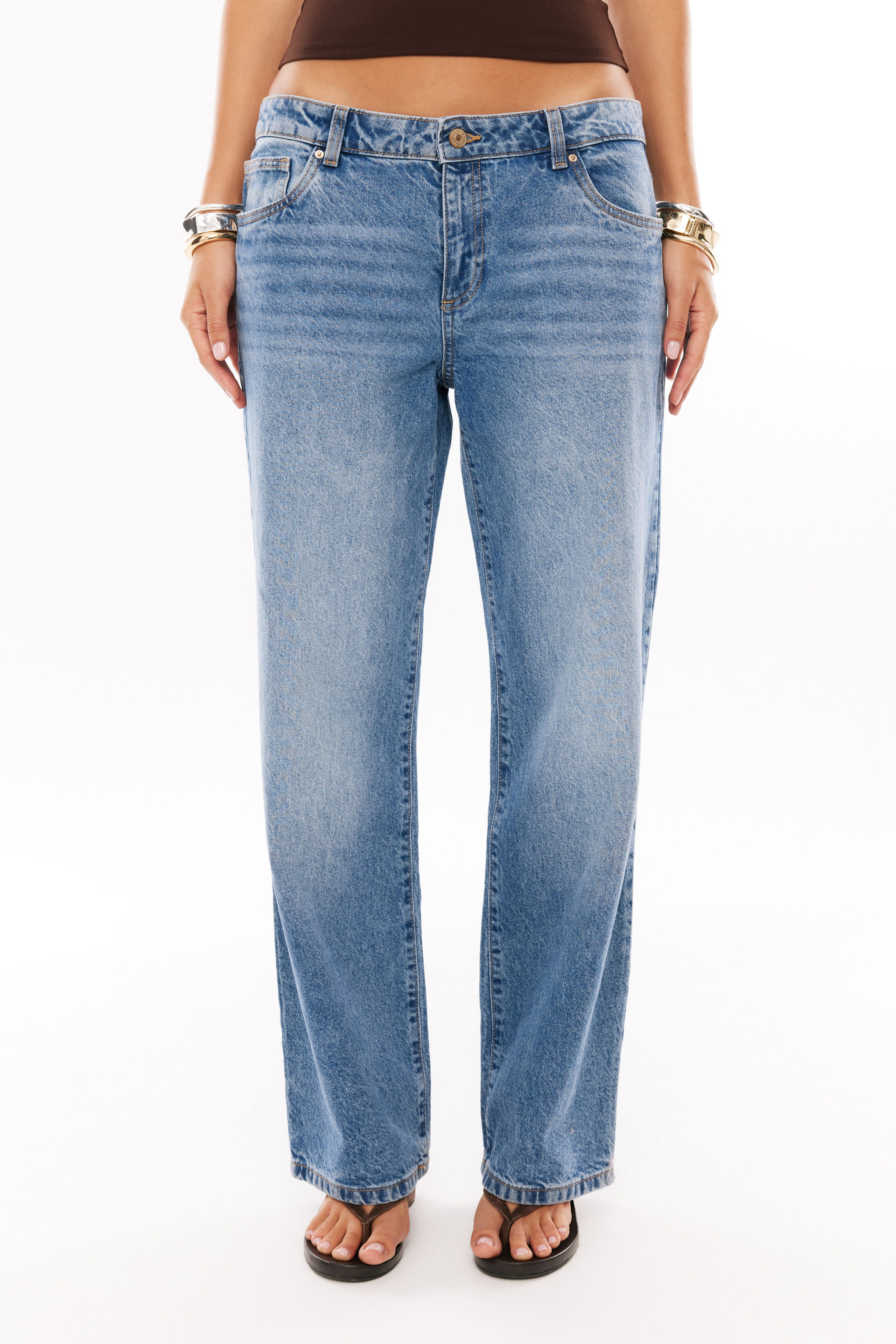 Low Rise Straight Jean astro blue 5 Low Rise Straight Jean astro blue