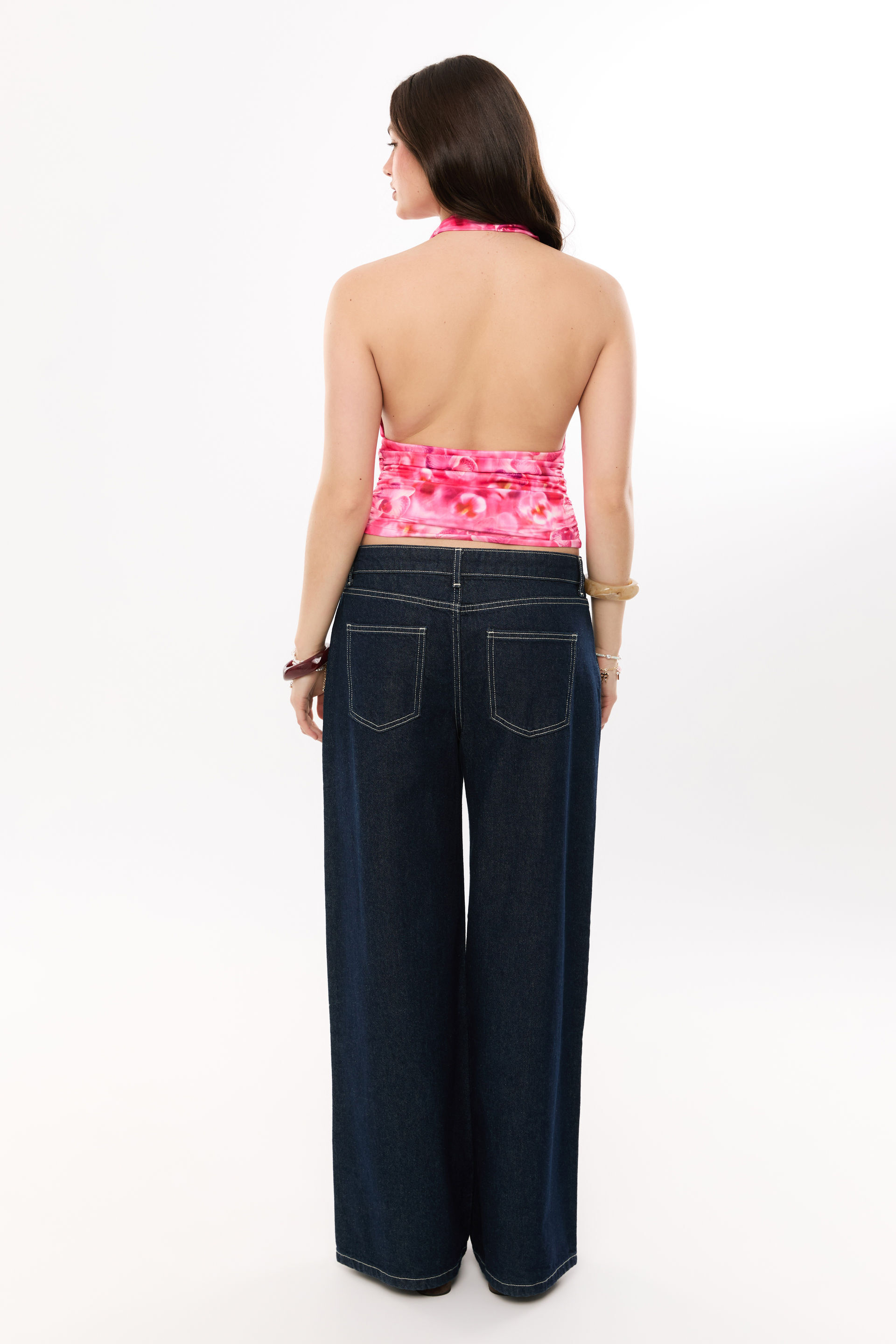 Cassia Cowl Top lola floral pink 3 Cassia Cowl Top lola floral pink