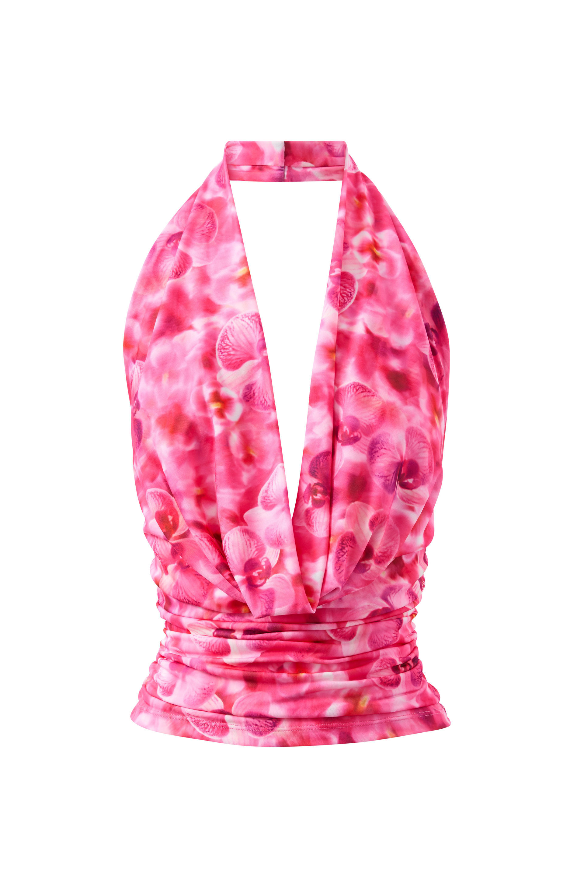Cassia Cowl Top lola floral pink 6 Cassia Cowl Top lola floral pink