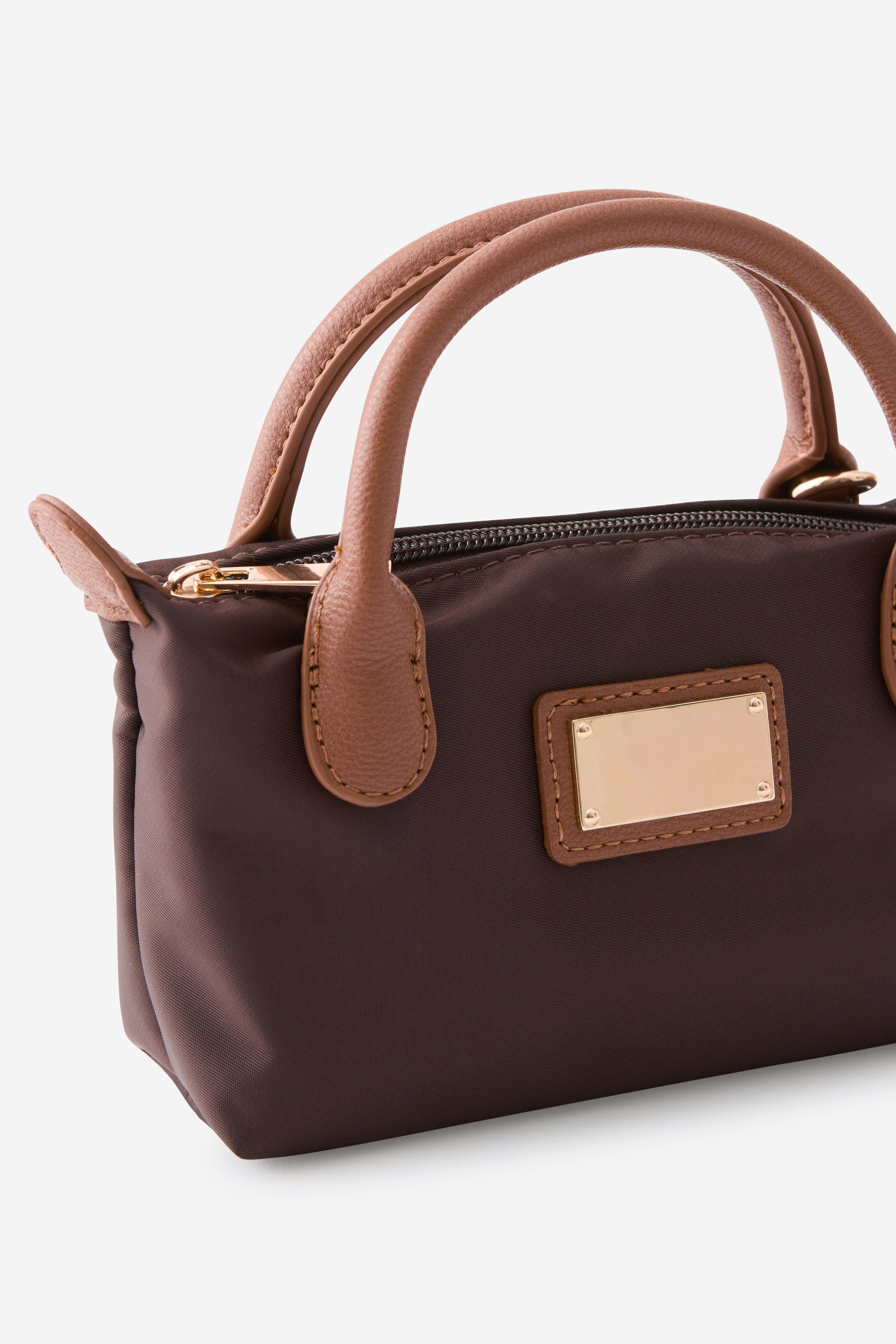Mini Astrid Tote Bag chocolate brown 3 Mini Astrid Tote Bag chocolate brown