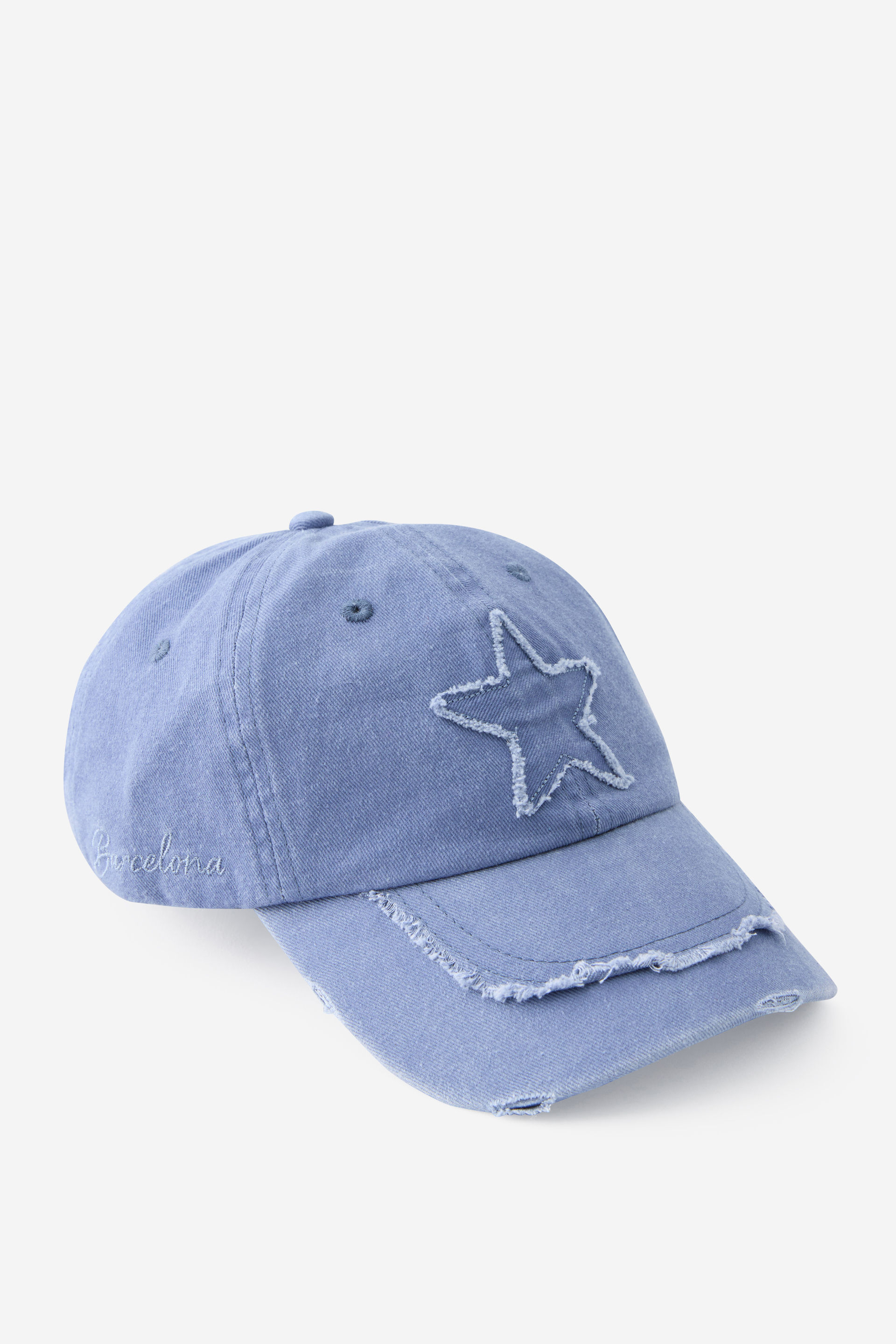 Emily Graphic Baseball Cap Basic Blue/star - Supre