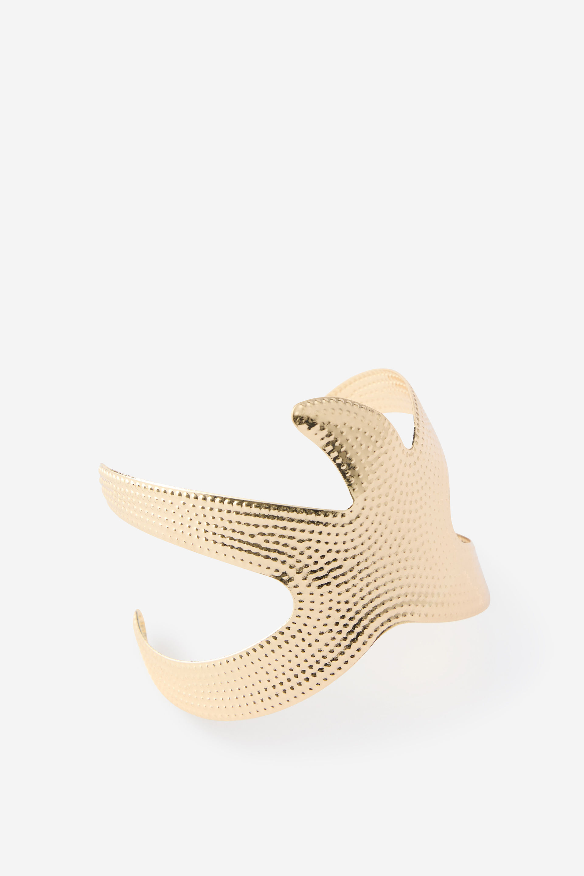 Single Bangle gold/starfish cuff