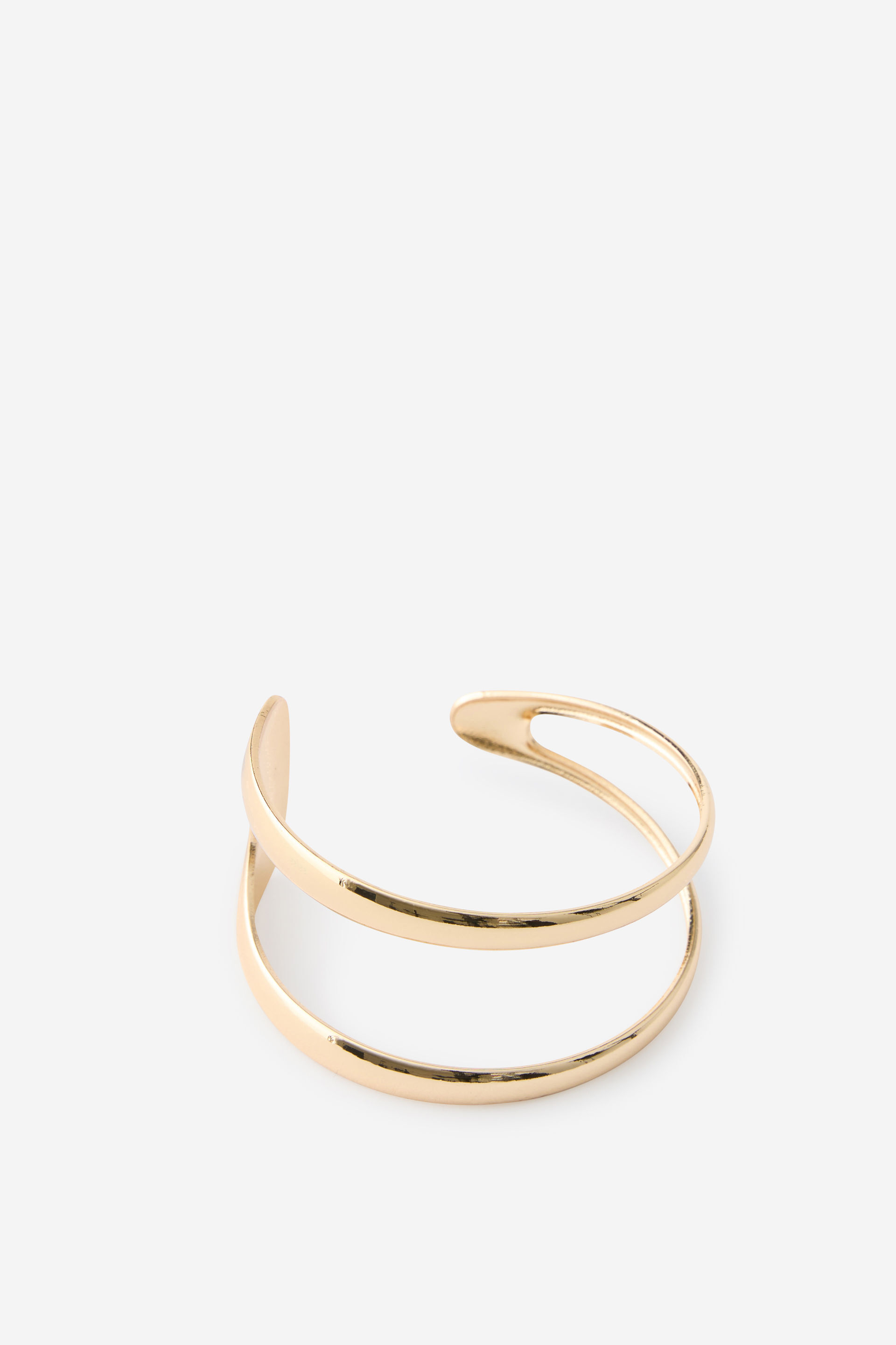 Single Bangle gold/fluid cuff