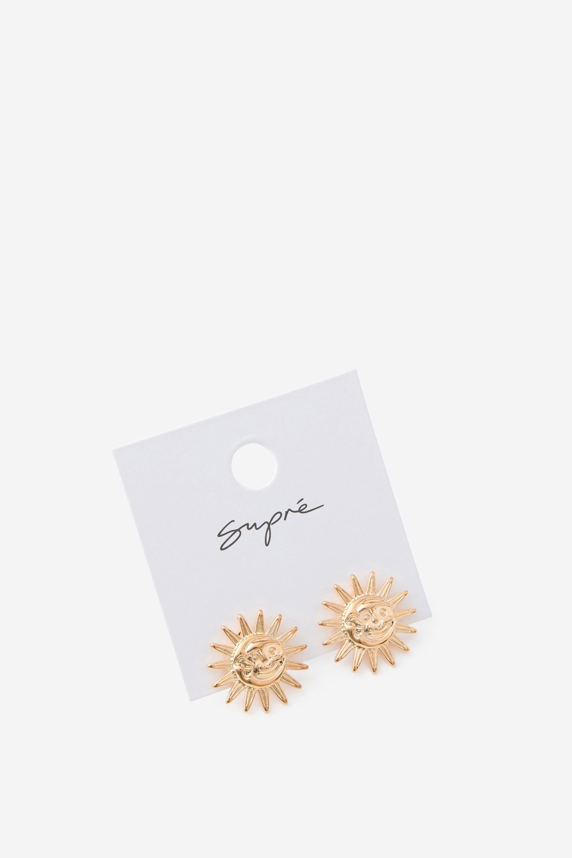 Earring Single Pack gold/sun