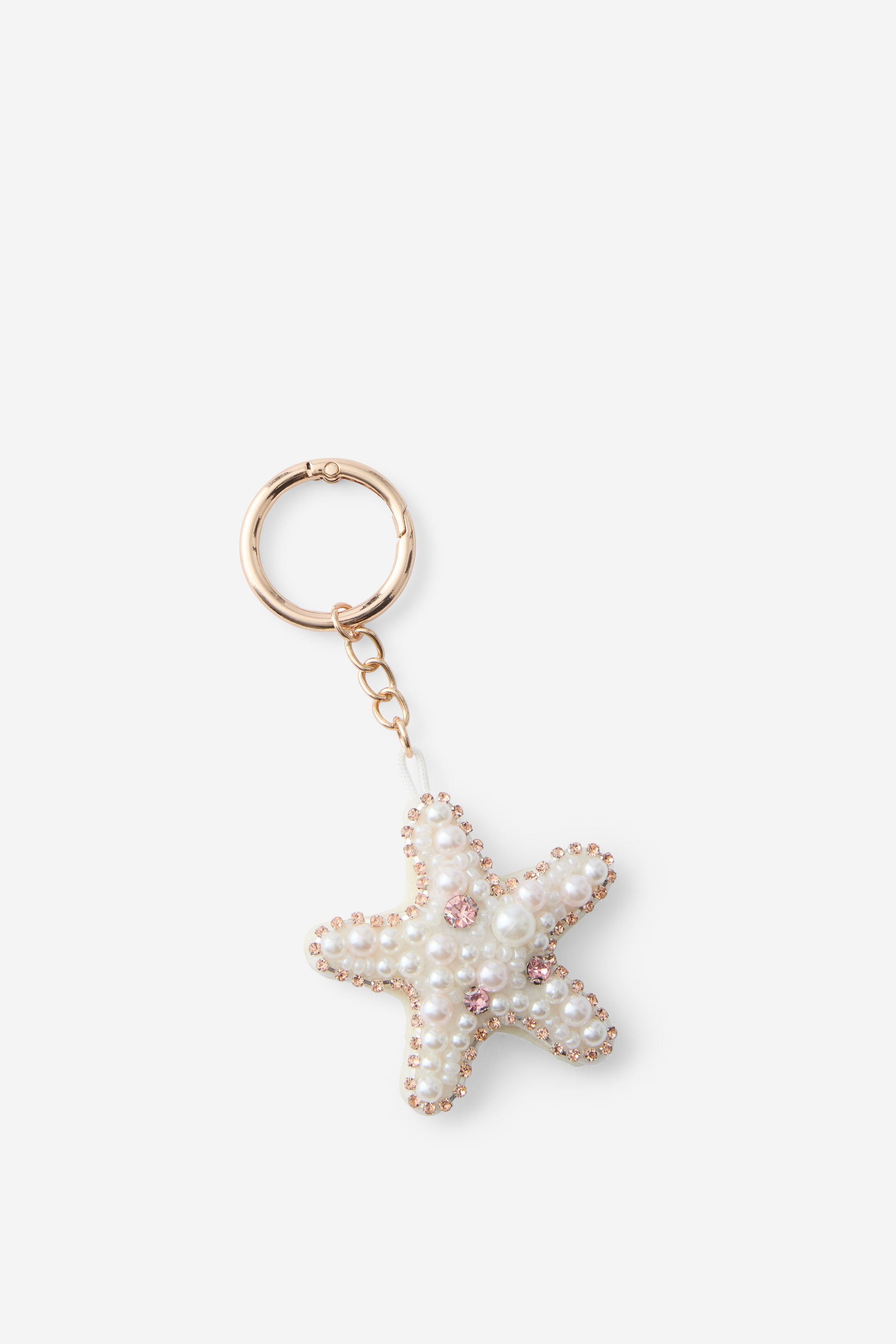 Bag Charm beaded starfish