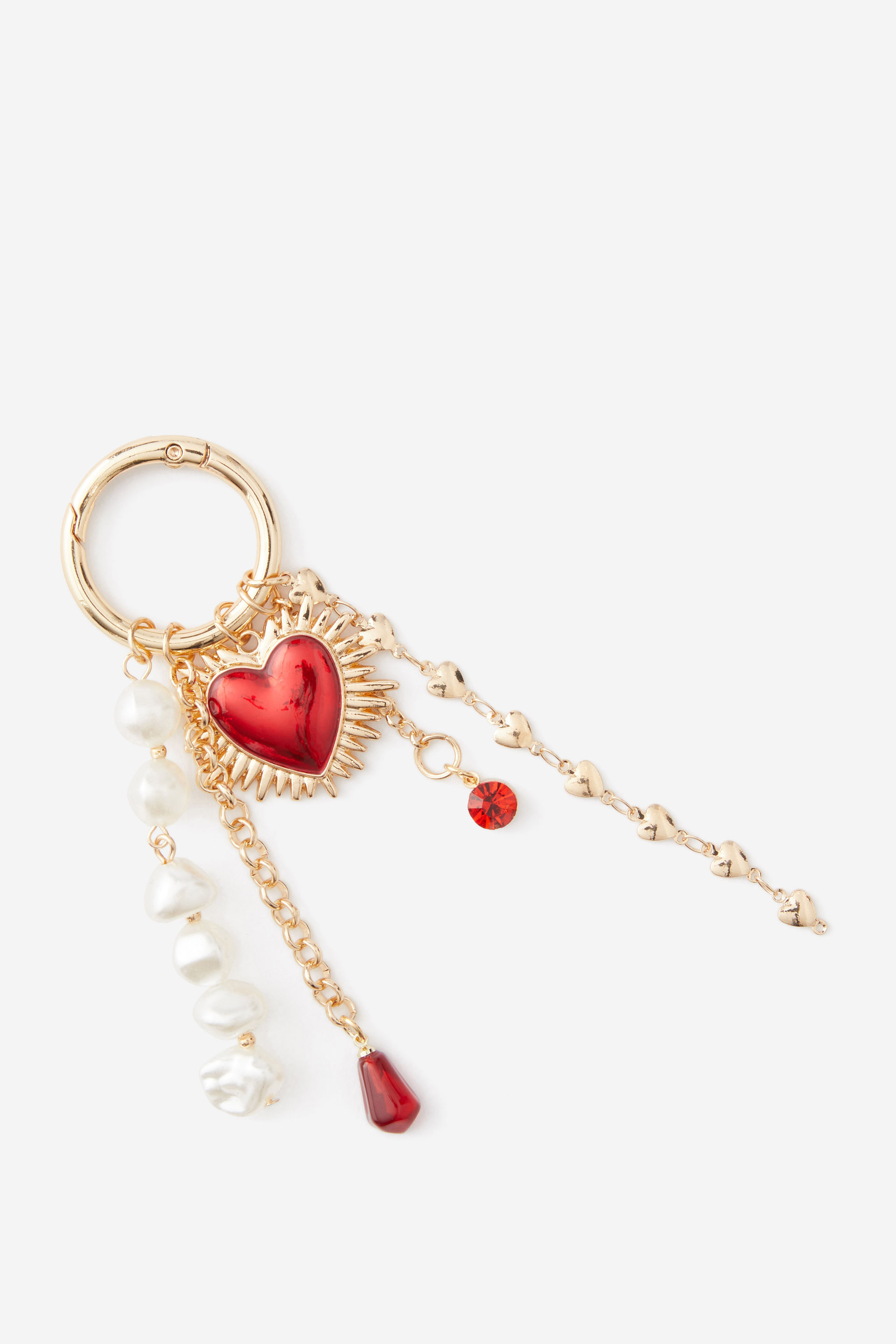 Bag Charm metal charms/sacred heart