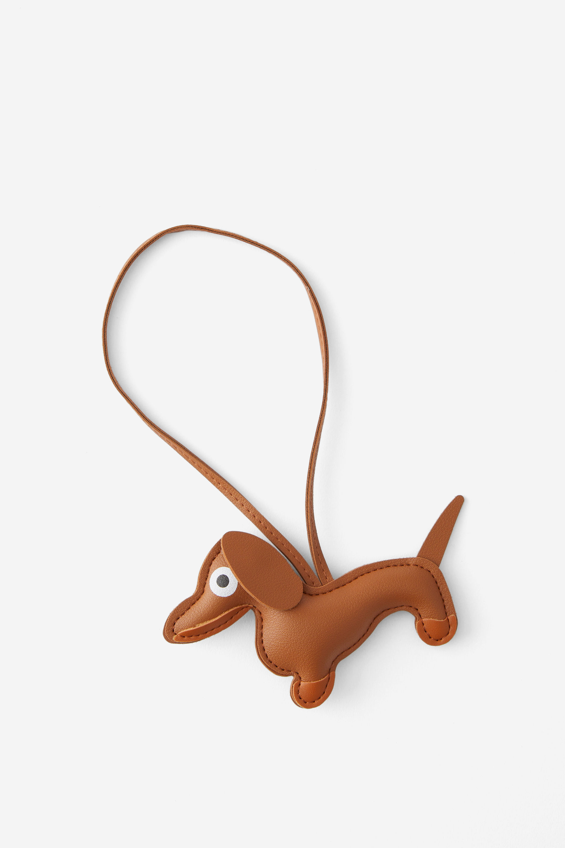 Bag Charm choc/pu puppy