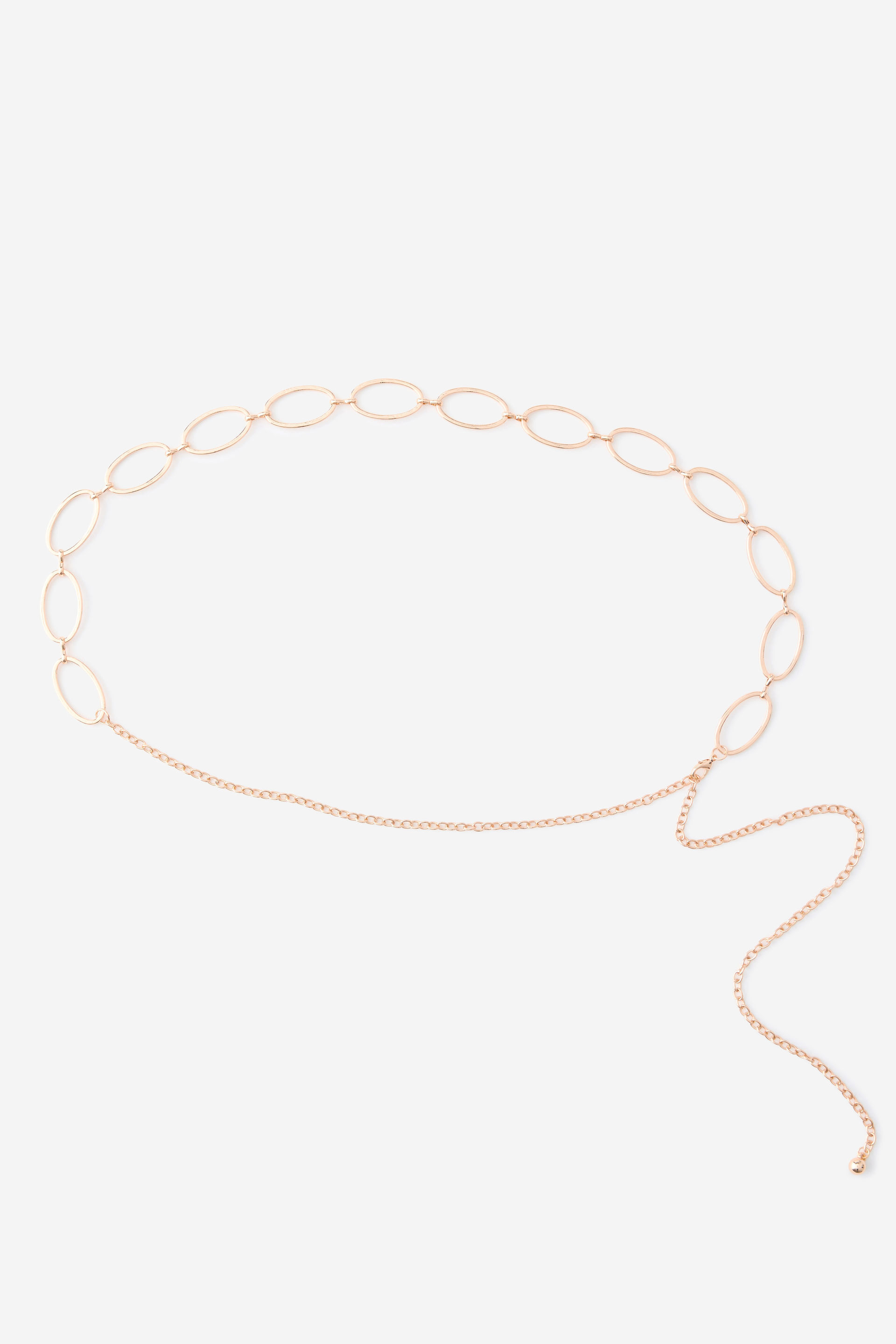 Chain Belt gold/oval