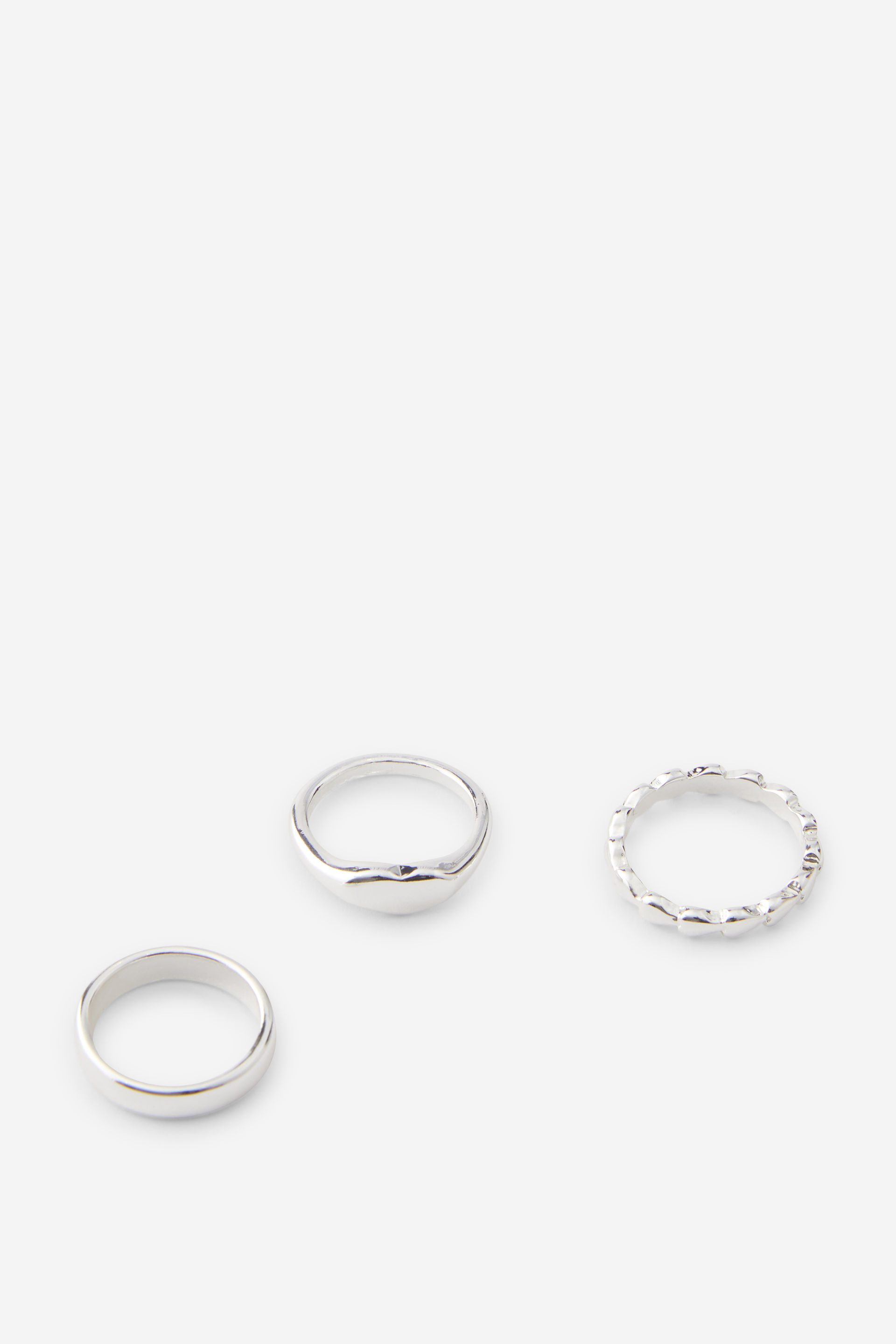 Plated Ring Pack silver plated/heart