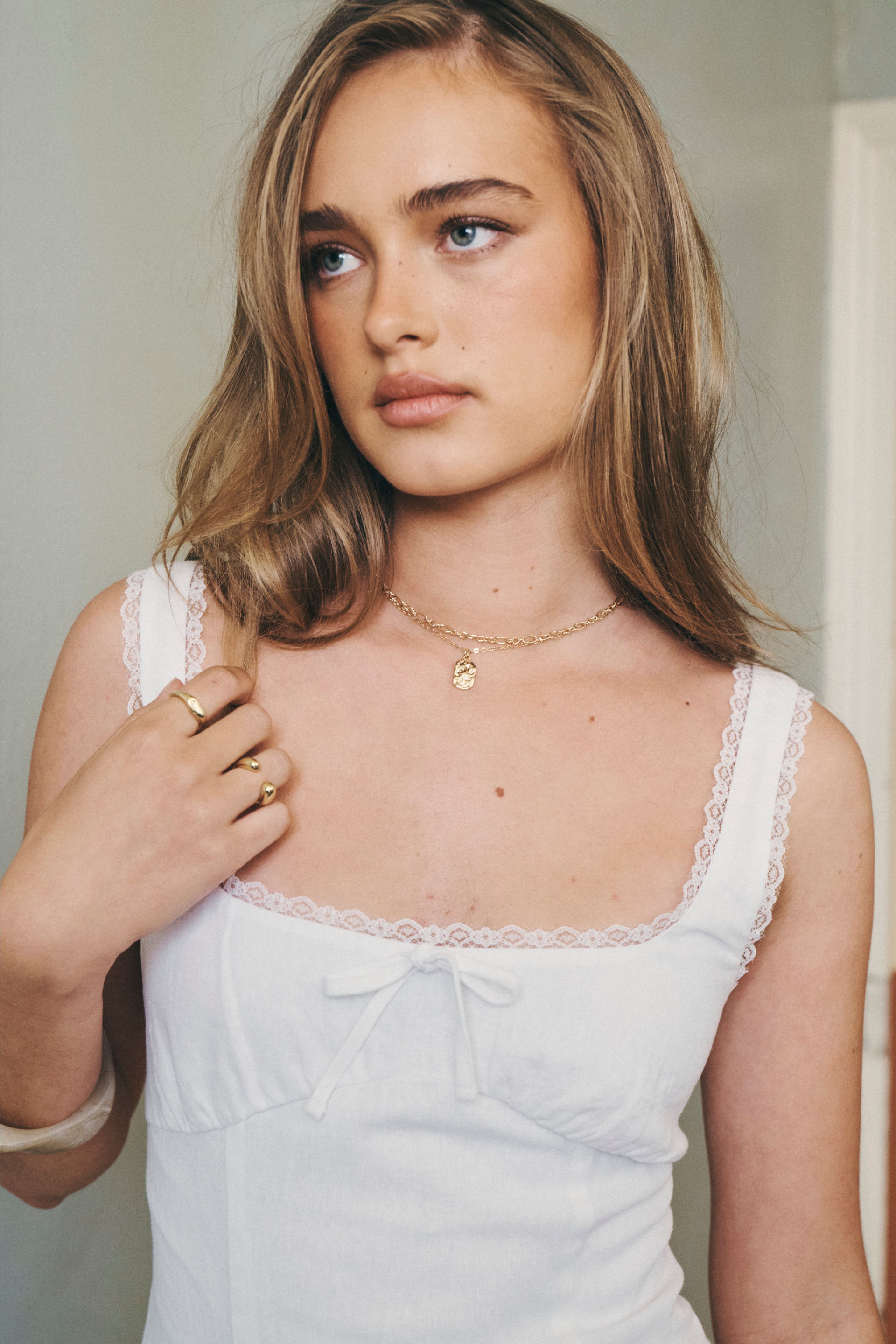 Imogen Mini Dress summer white