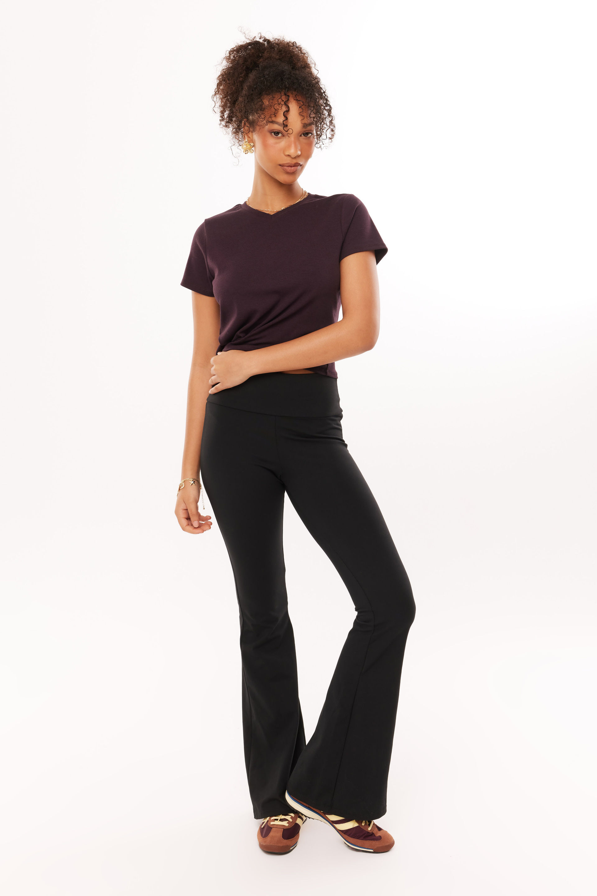 Active Flare Pant black