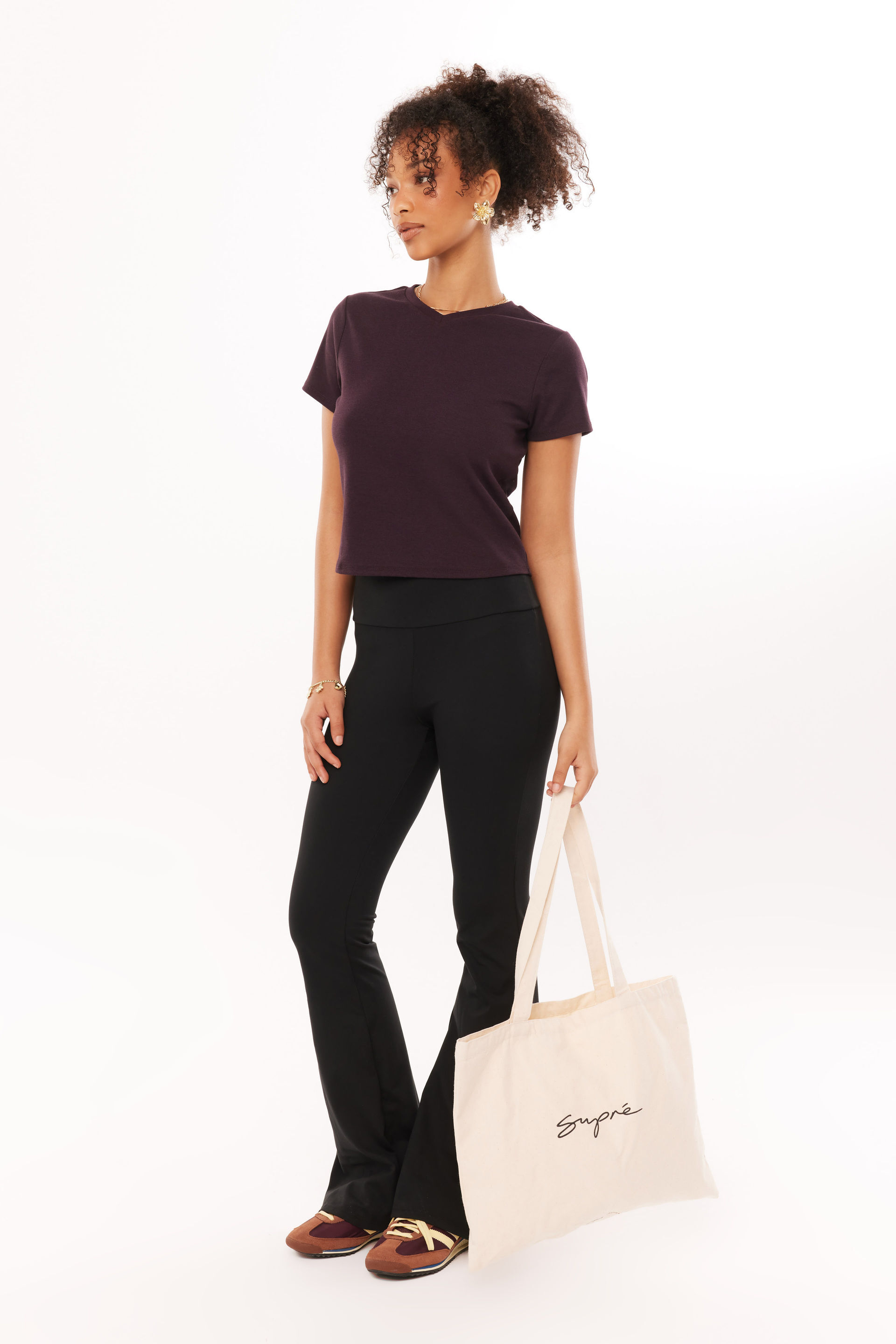 Active Flare Pant black