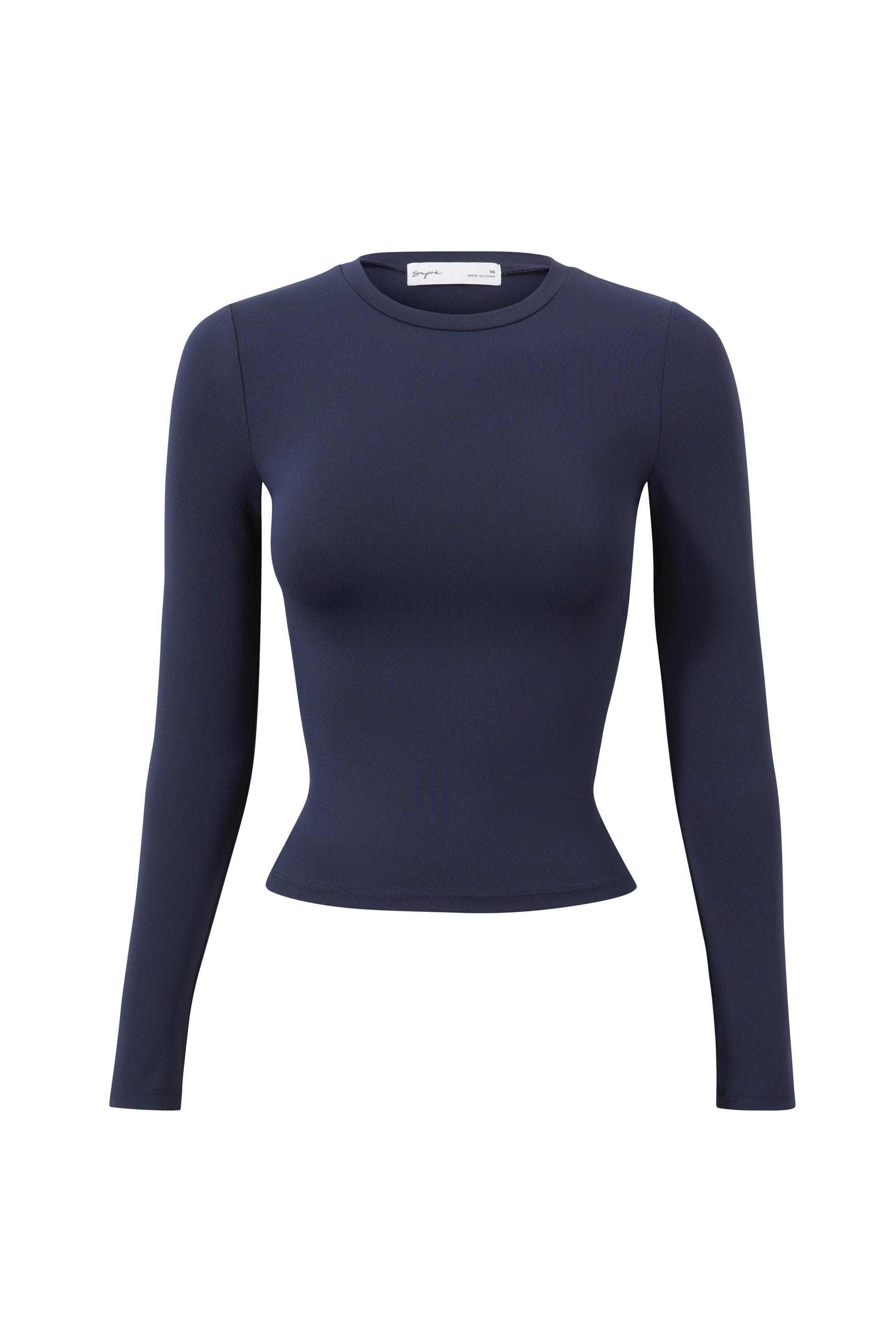 Miley Long Sleeve Fitted Top navy league 6 Miley Long Sleeve Fitted Top navy league