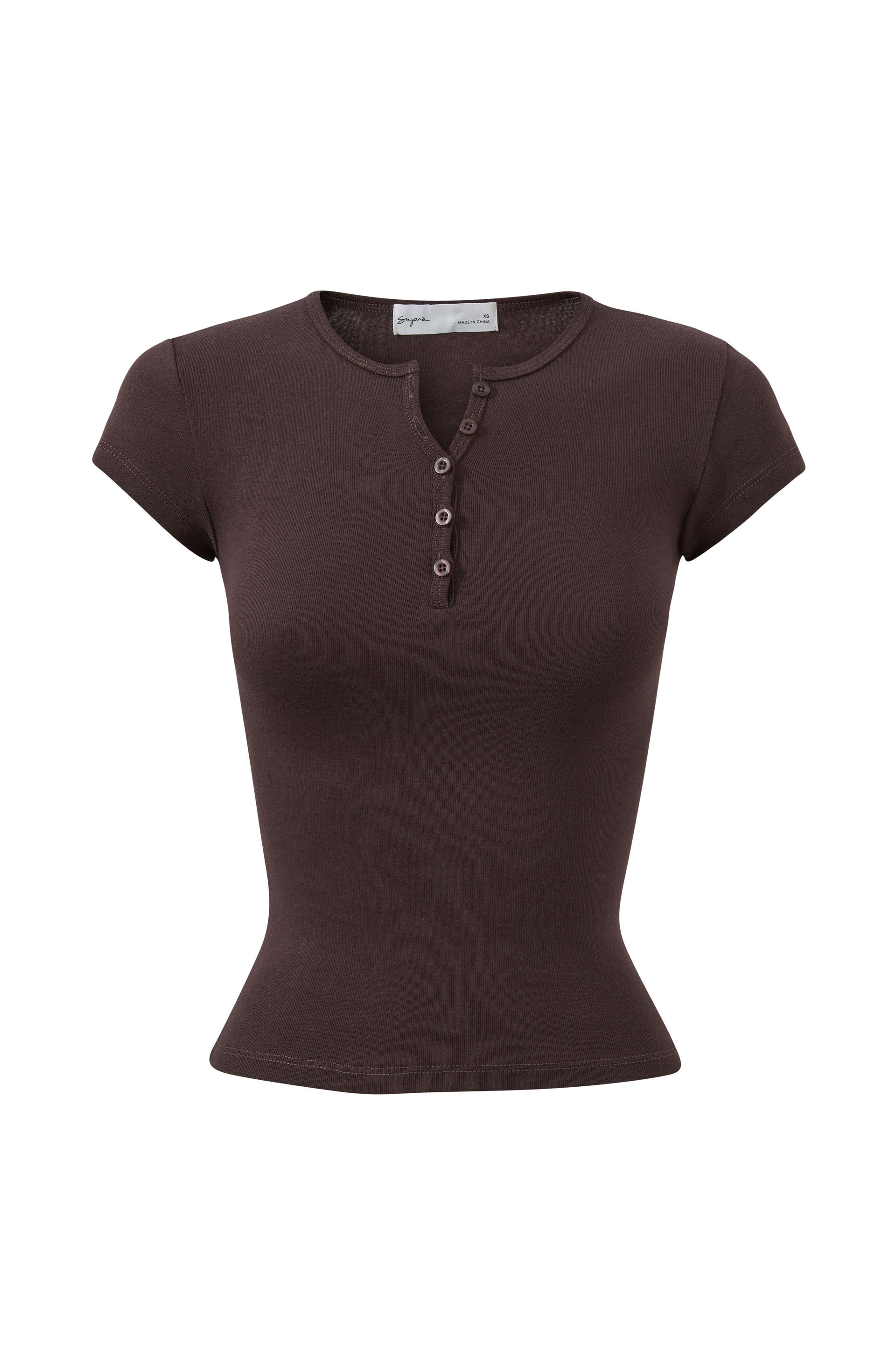 Alexis Henley Tee deep choc