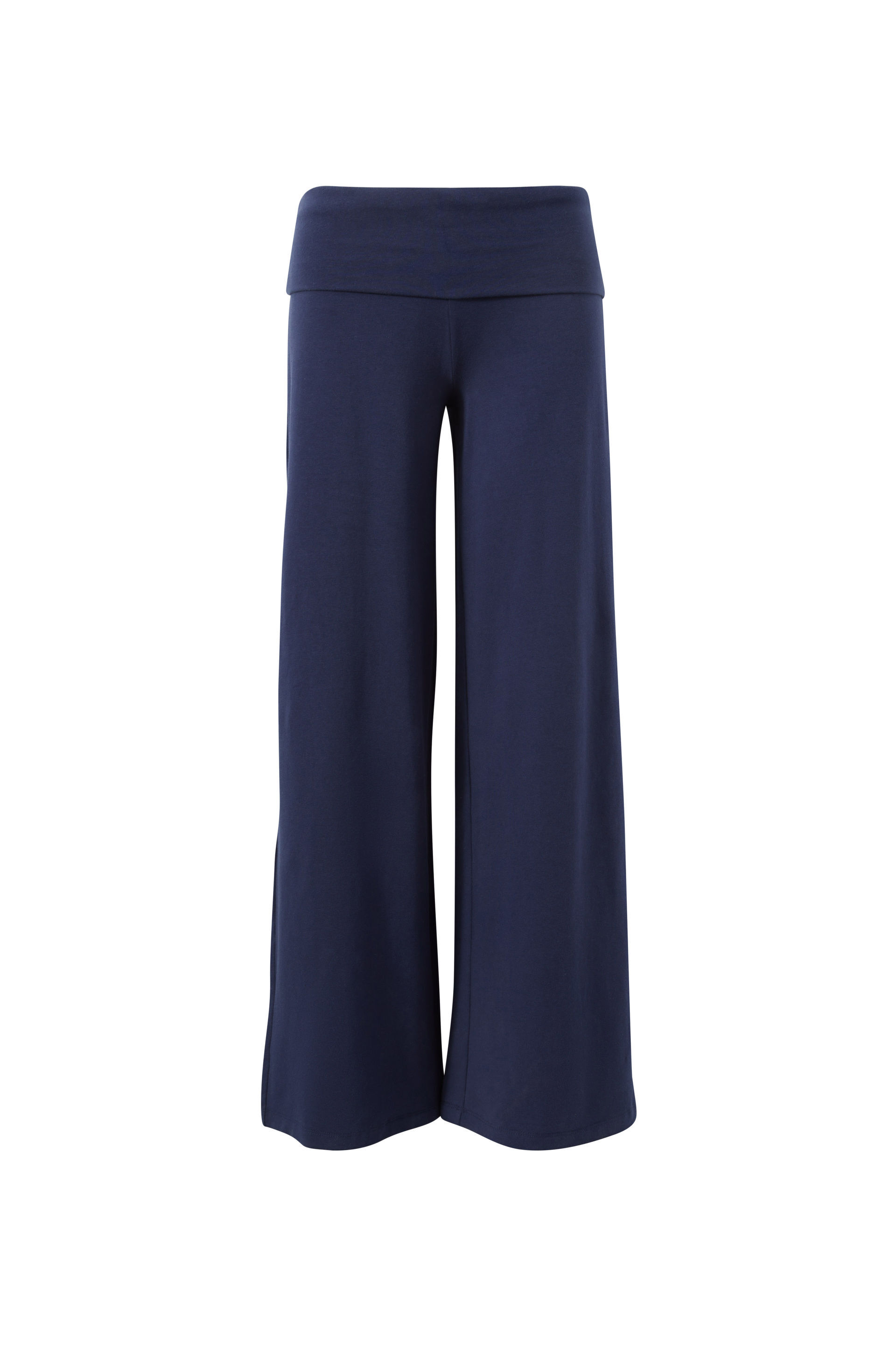 Fold Back Wide Leg Pant all star navy