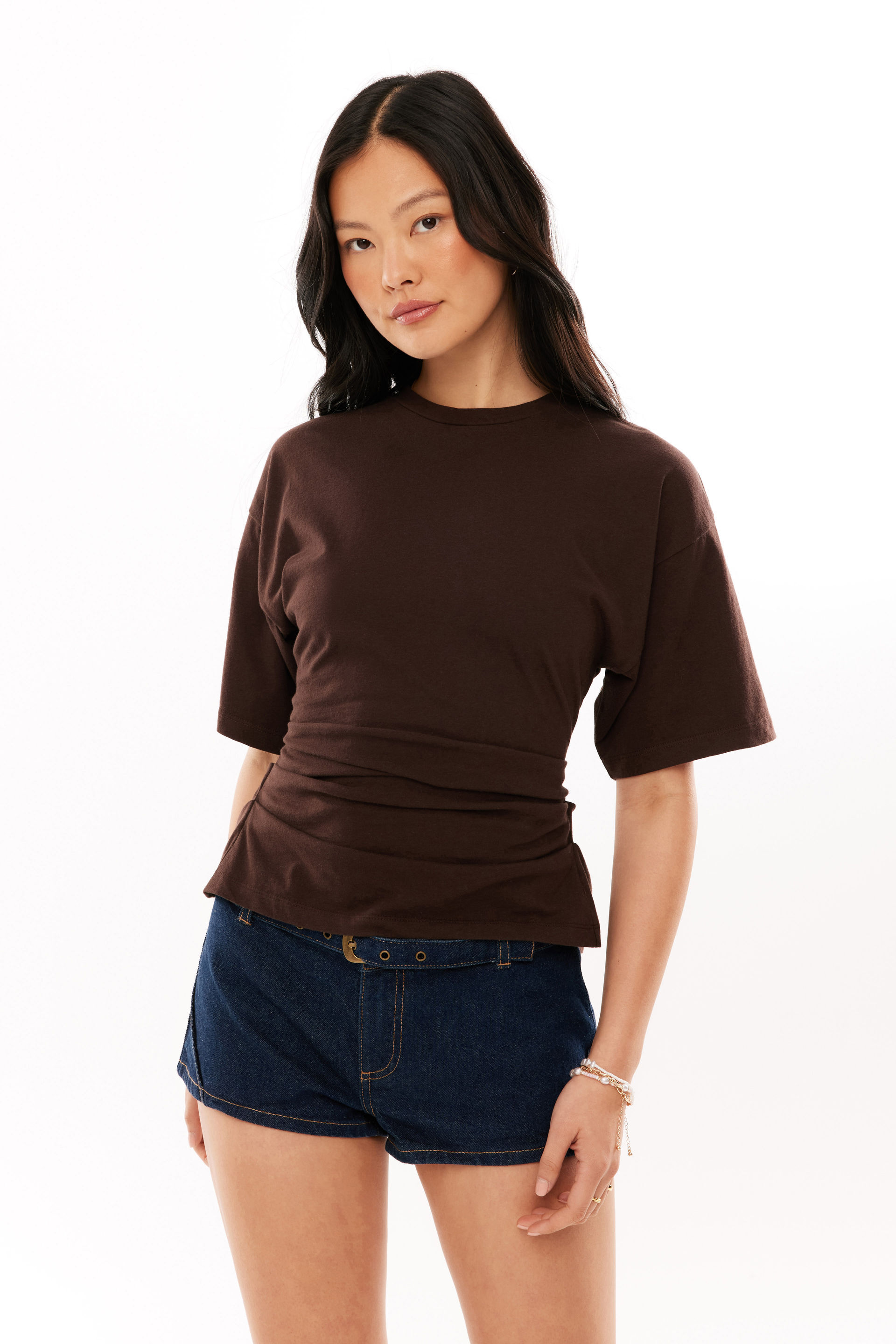 Dana Tee cacao brown