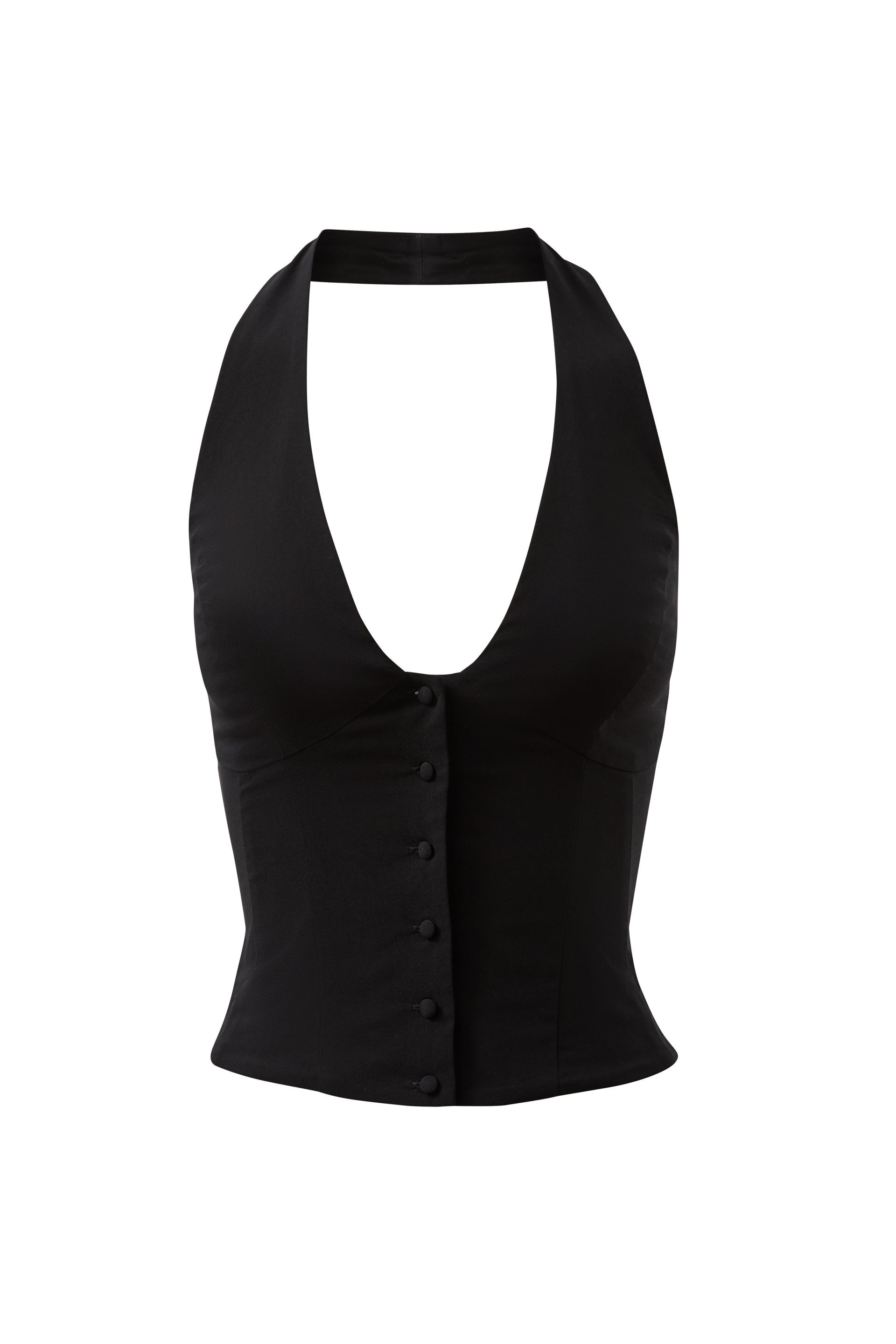 Avalon Halter Top black
