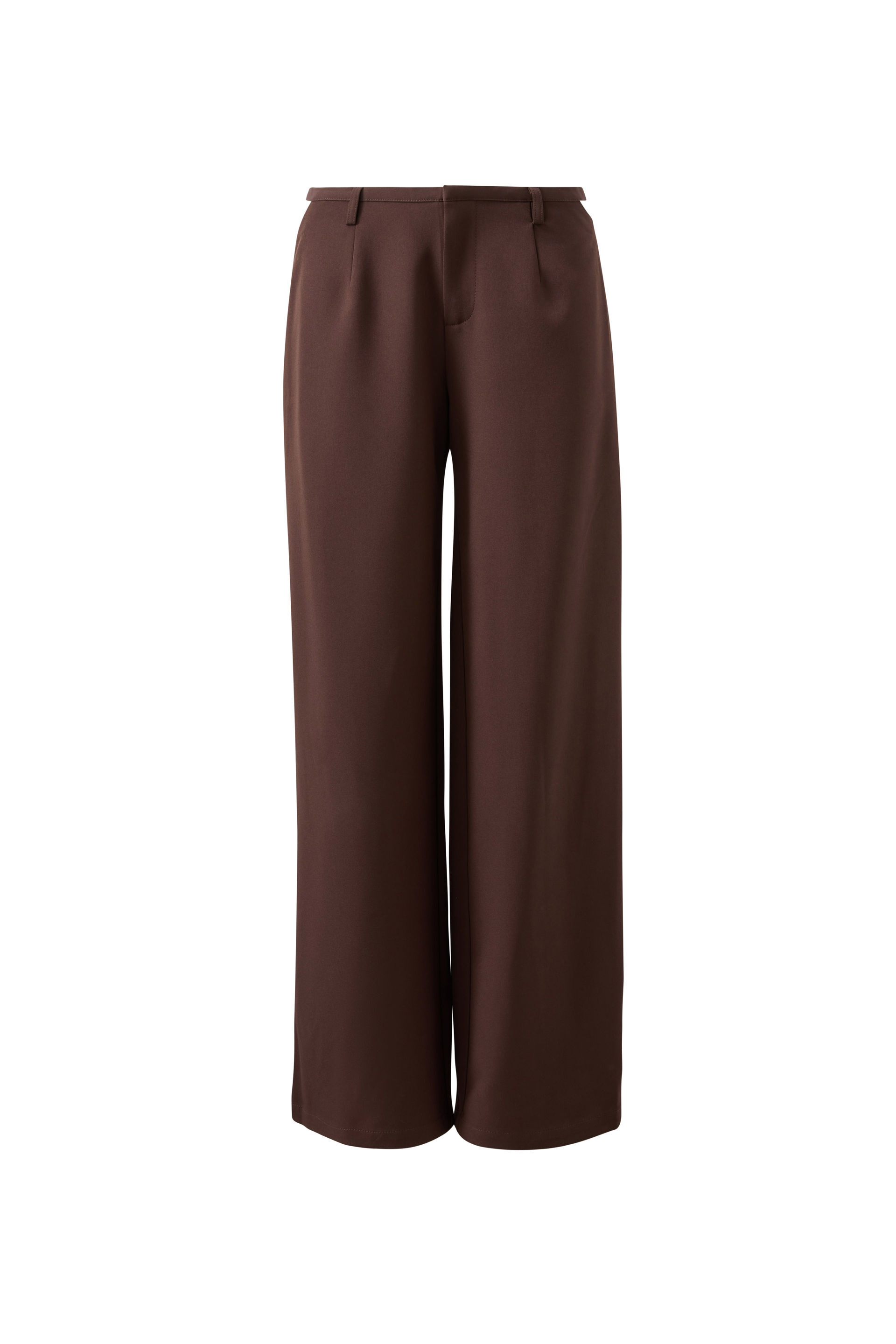 Bowie Cut Out Tailored Pant cacao brown