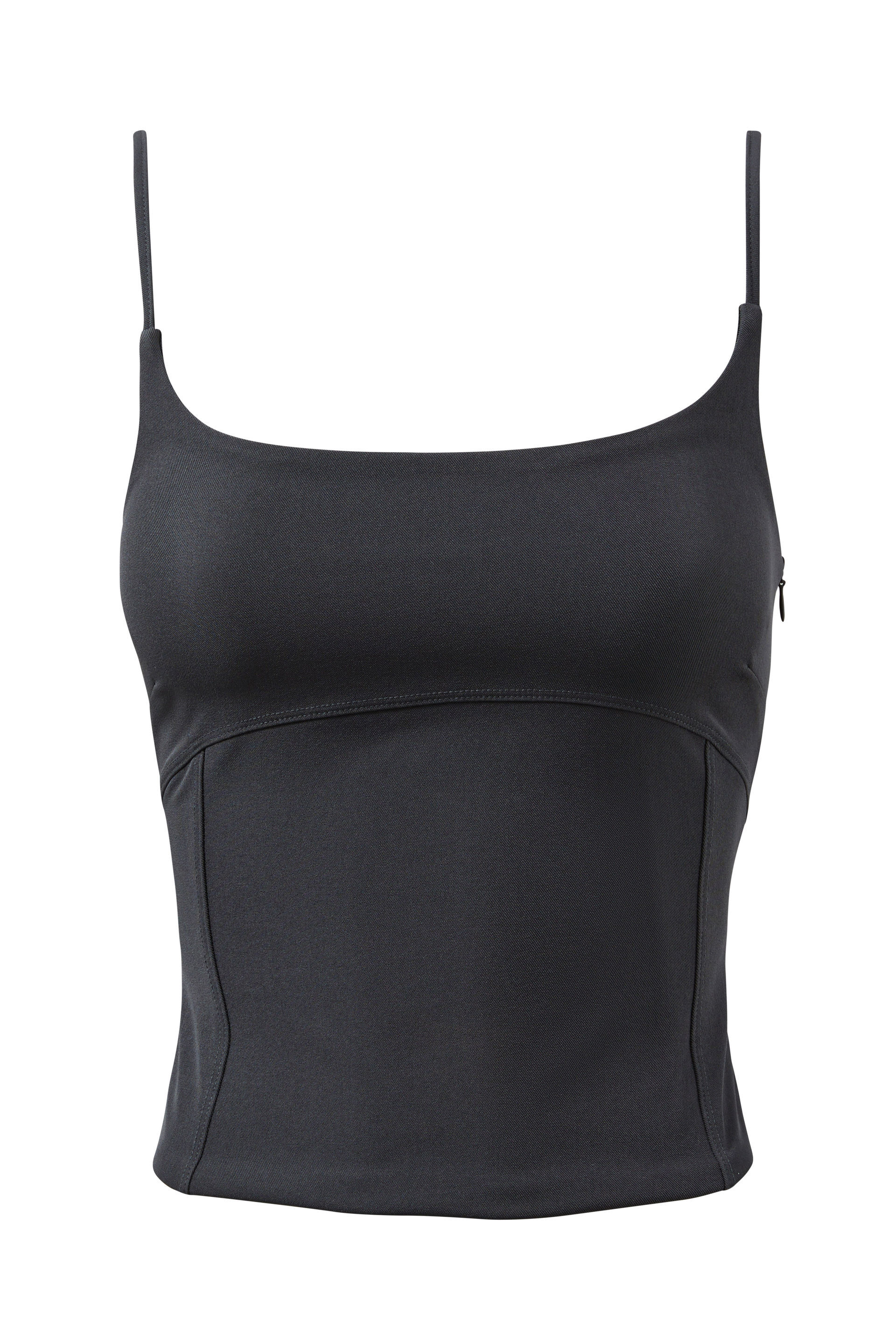 India Corset Top charcoal