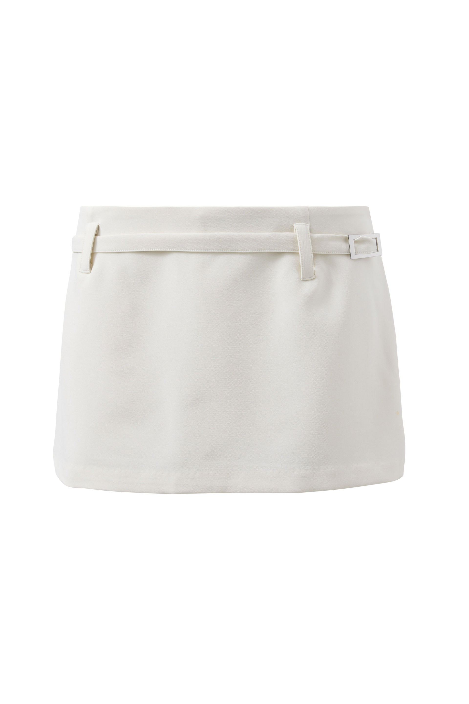Bowie Belted Mini Skort creamy white 6 Bowie Belted Mini Skort creamy white