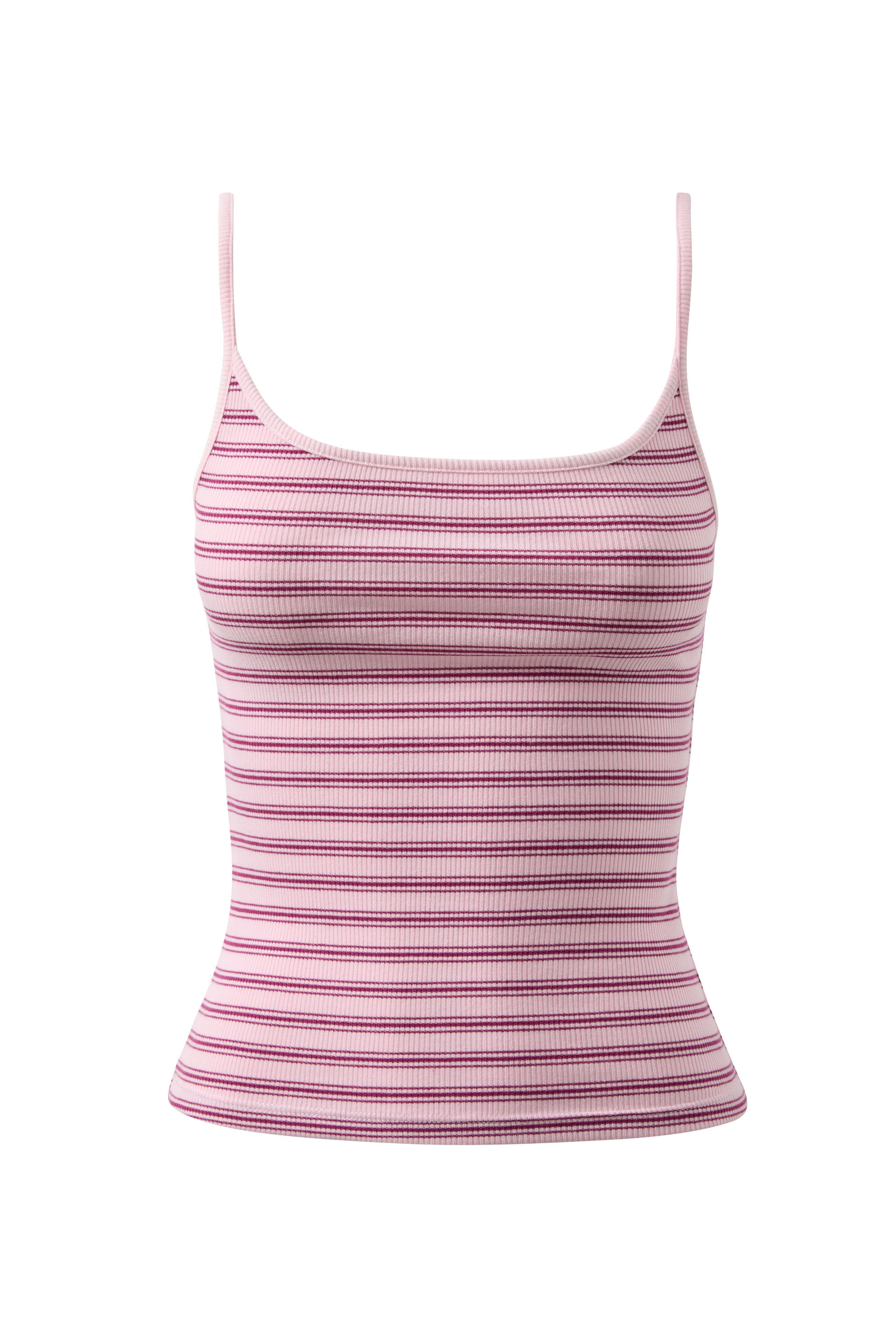 Becky Rib Tank sorrento stripe pink