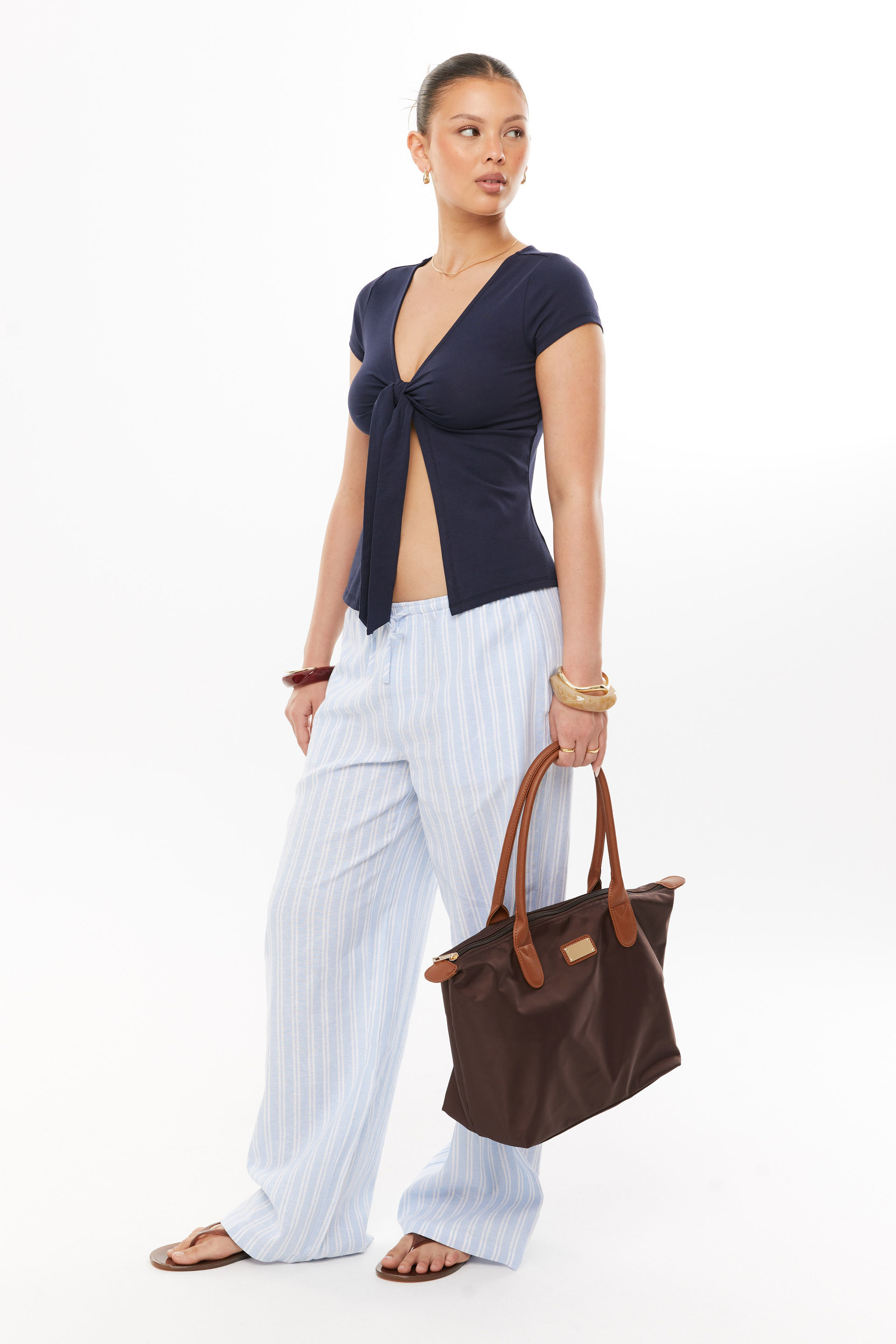 Toni Tie Top midnight navy