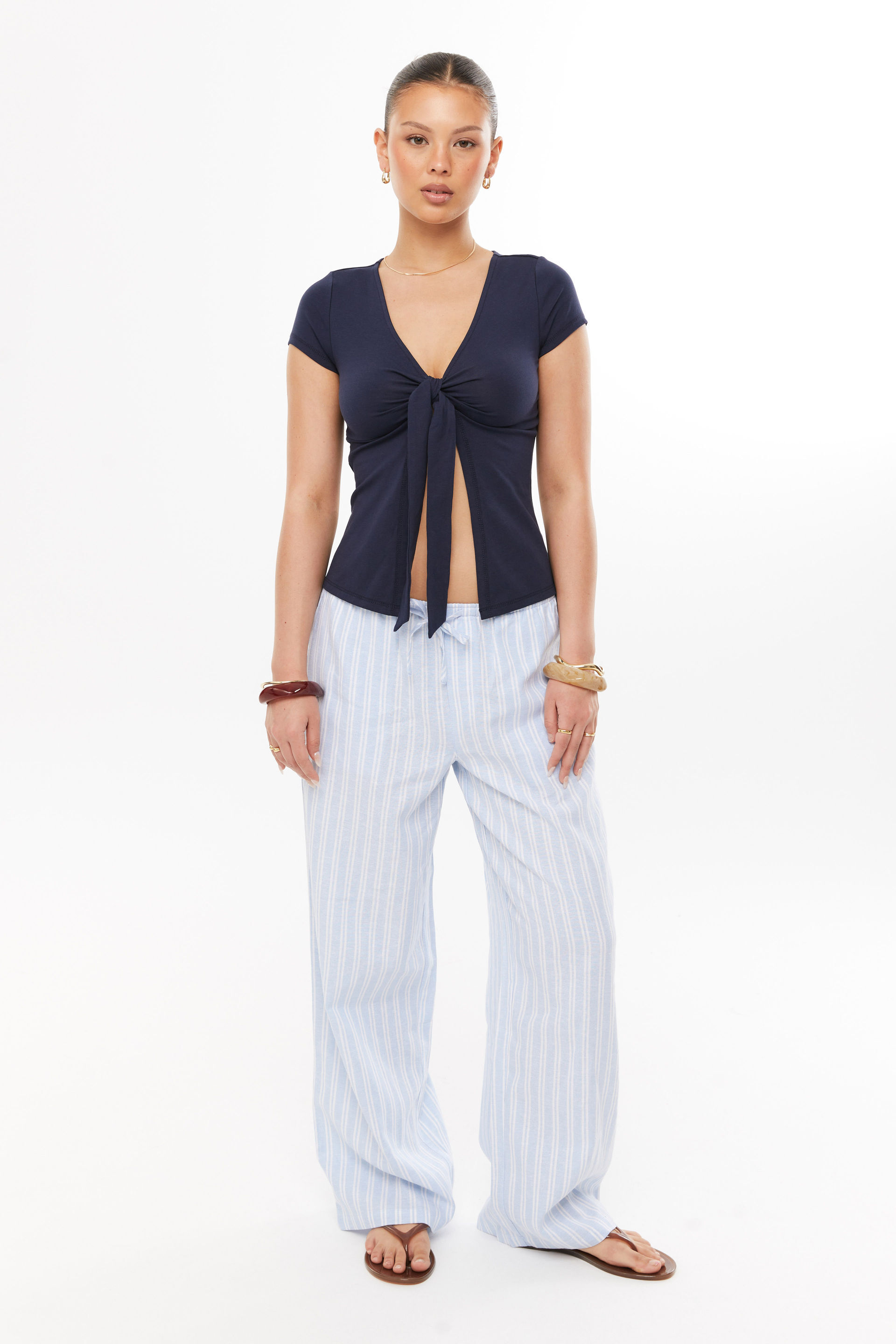 Toni Tie Top midnight navy