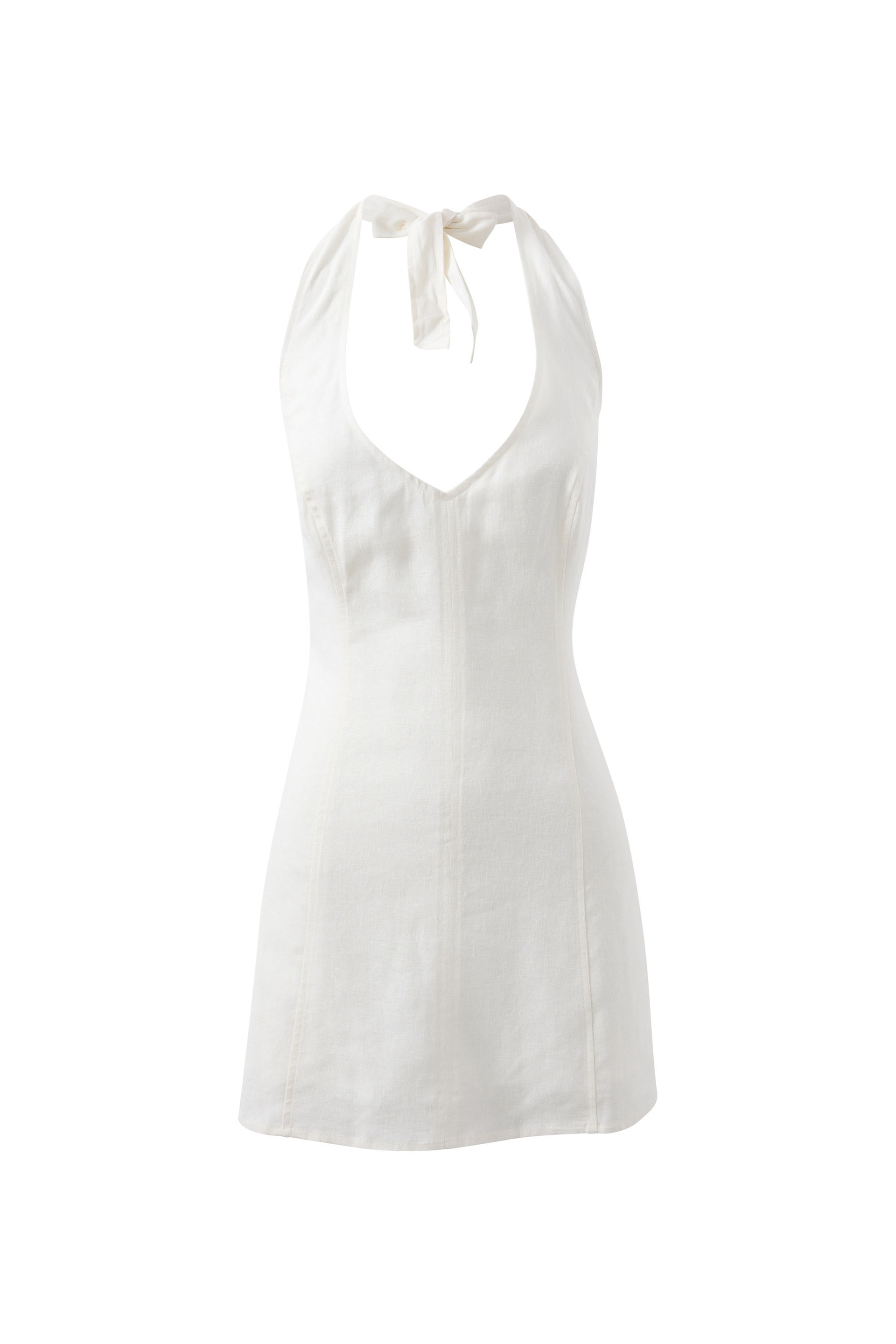 Billy Halter Mini Dress summer white 3 Billy Halter Mini Dress summer white