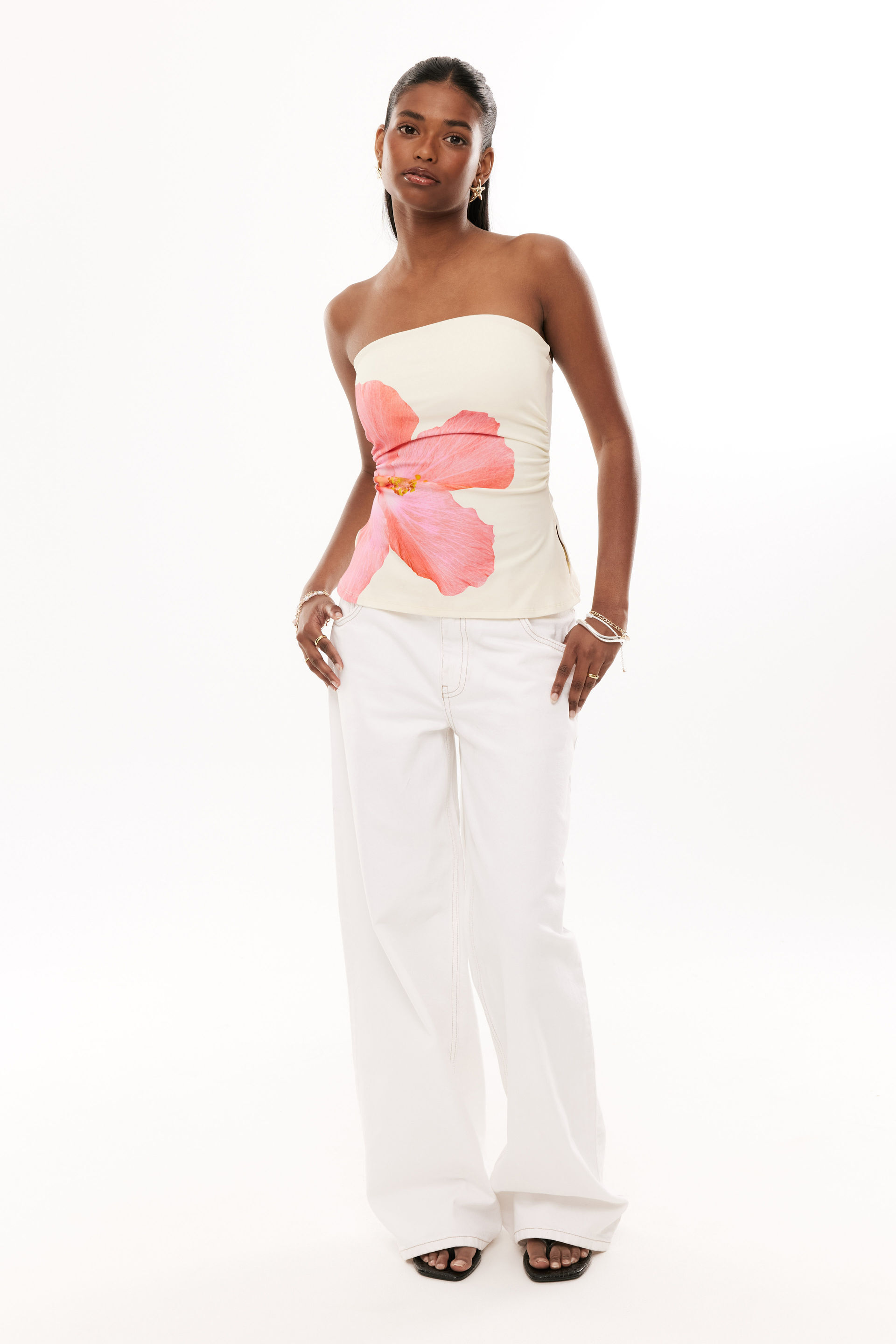 Sleek Thea Strapless Top