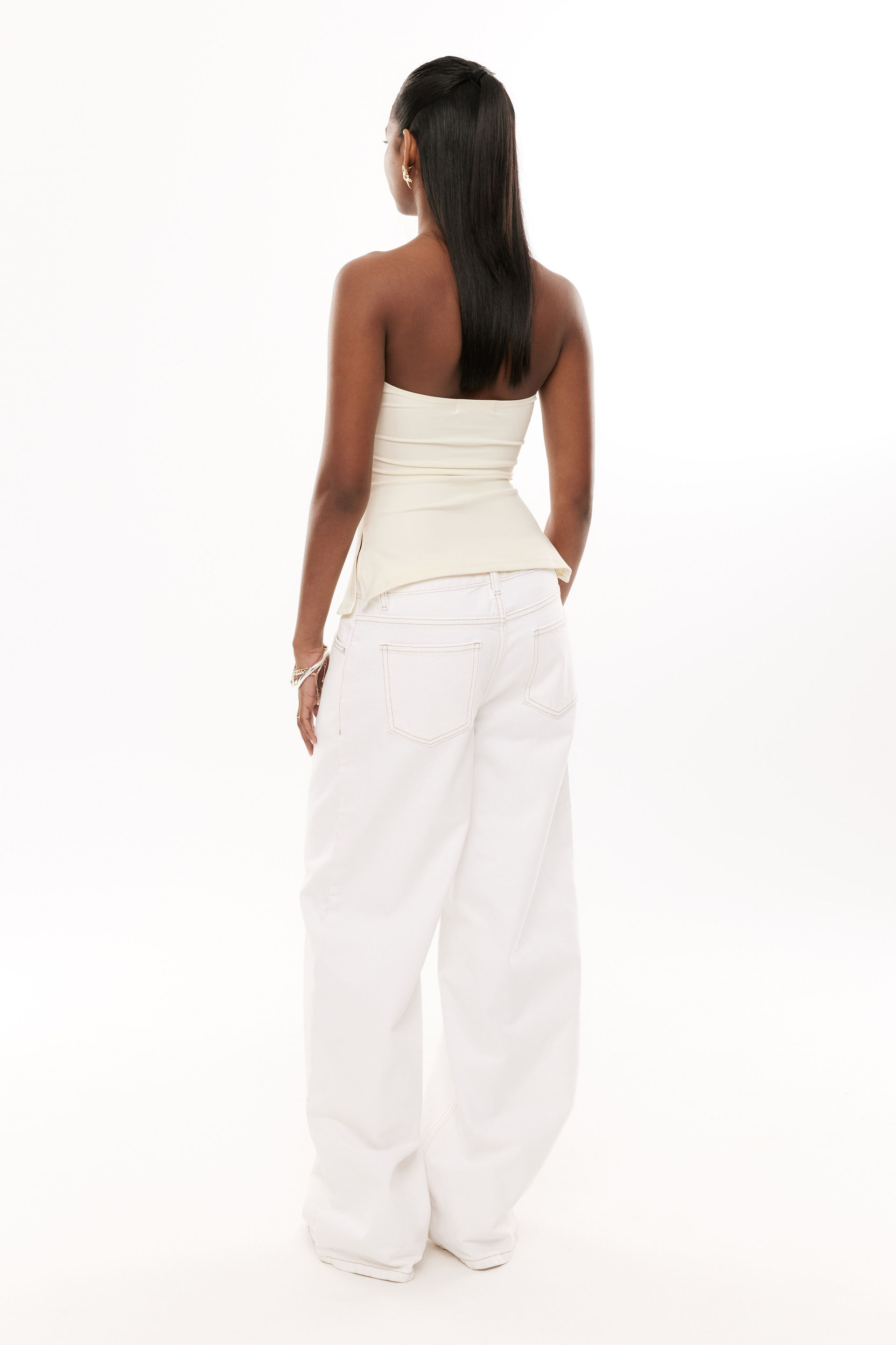 Sleek Thea Strapless Top