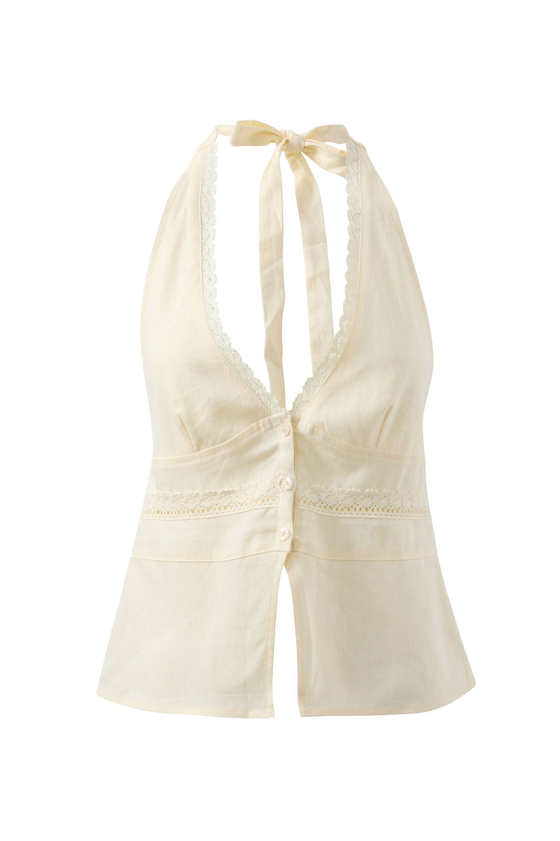 Charly Halter Top yellow dream