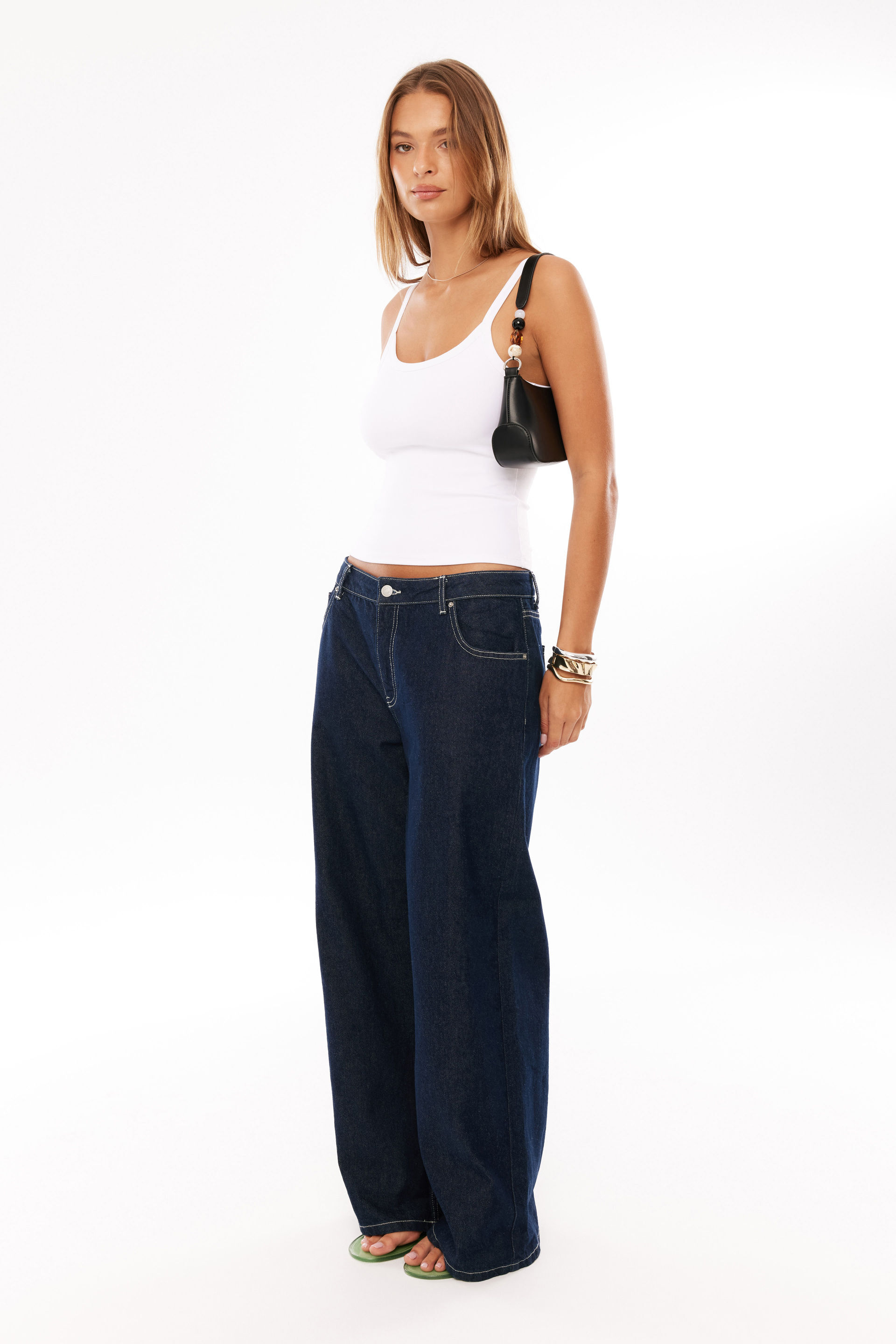 Low Rise Baggy Jean indigo 5 Low Rise Baggy Jean indigo