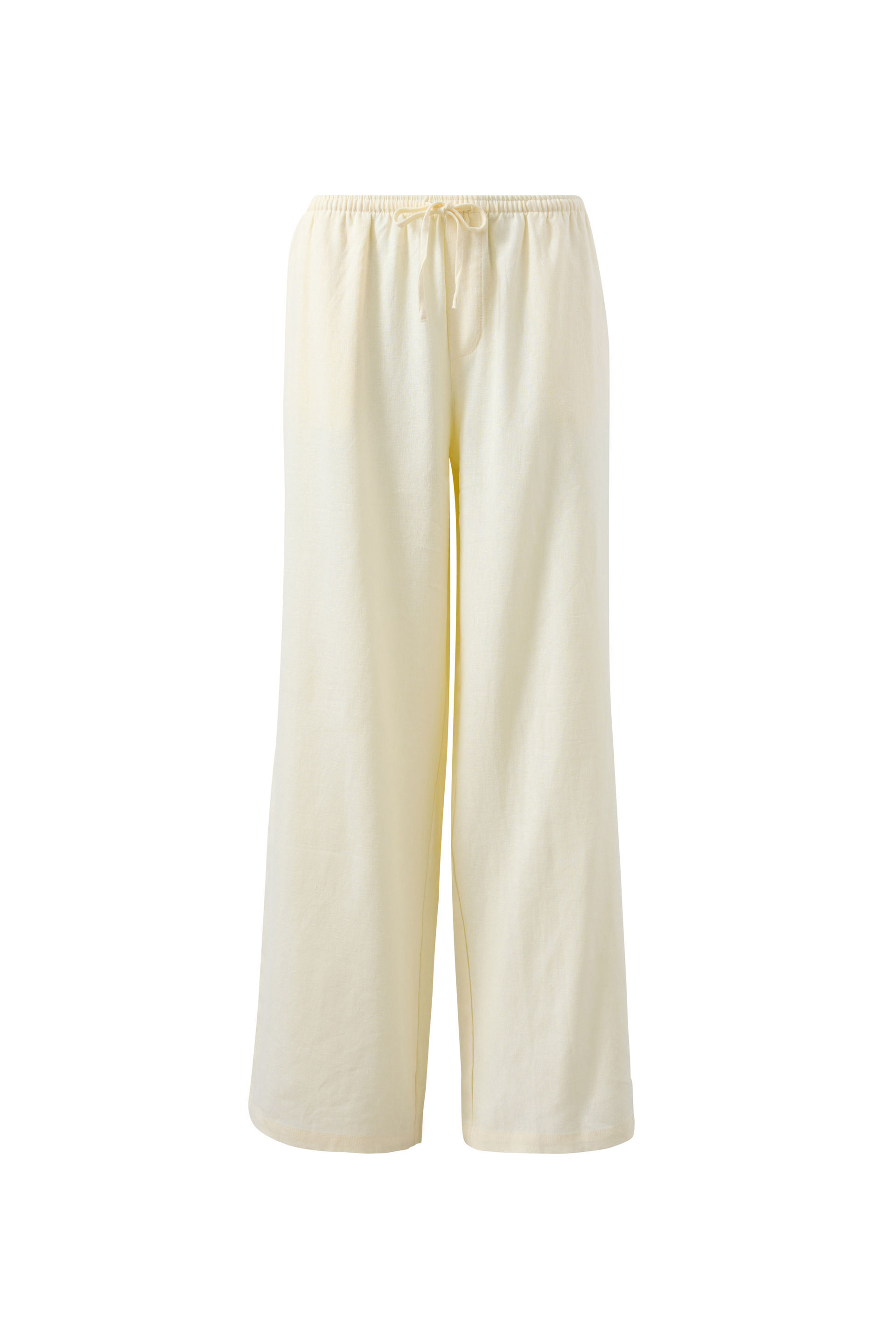 Henley Relaxed Linen Pant yellow dream