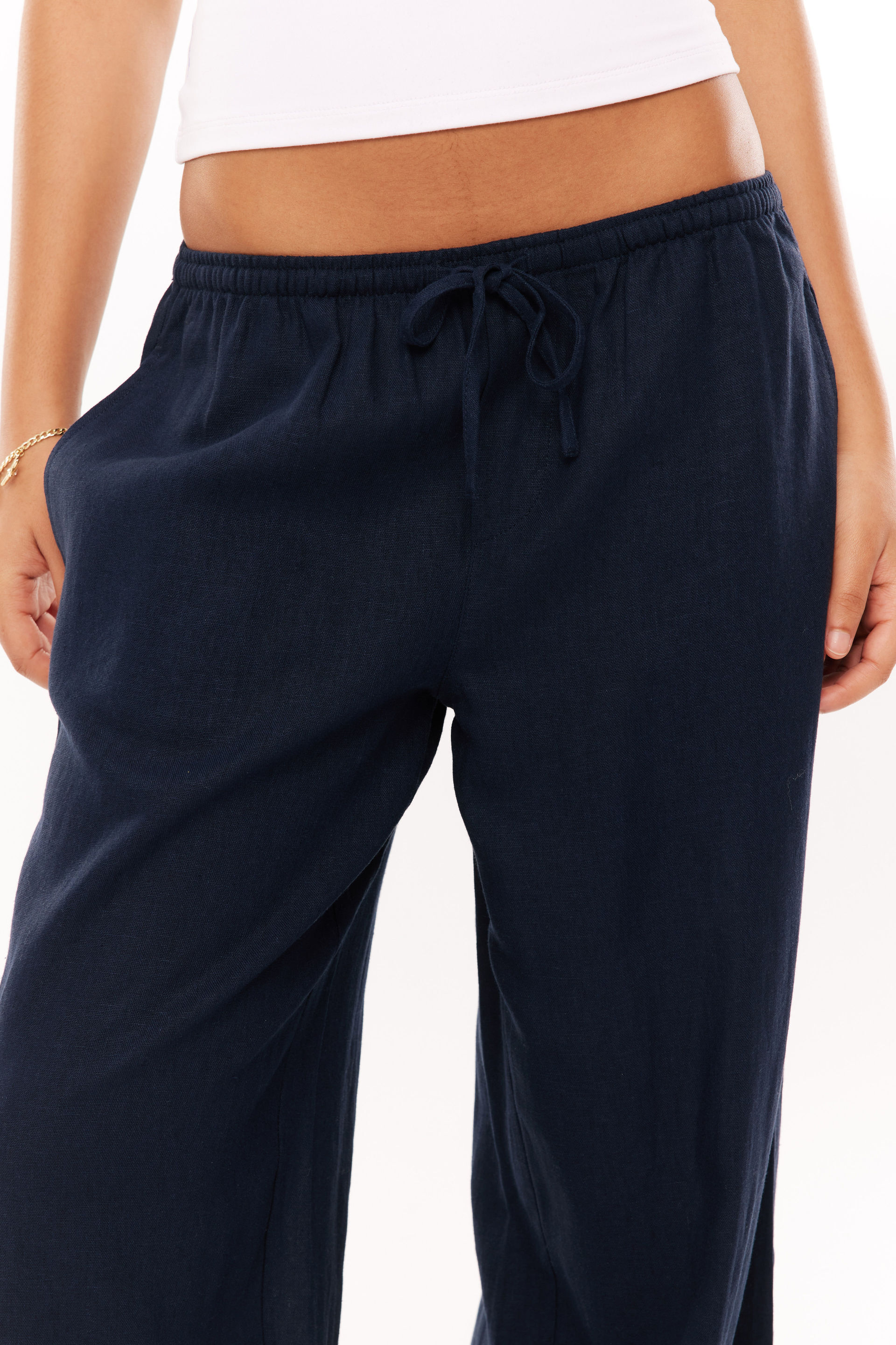 Henley Relaxed Linen Pant midnight navy 4 Henley Relaxed Linen Pant midnight navy