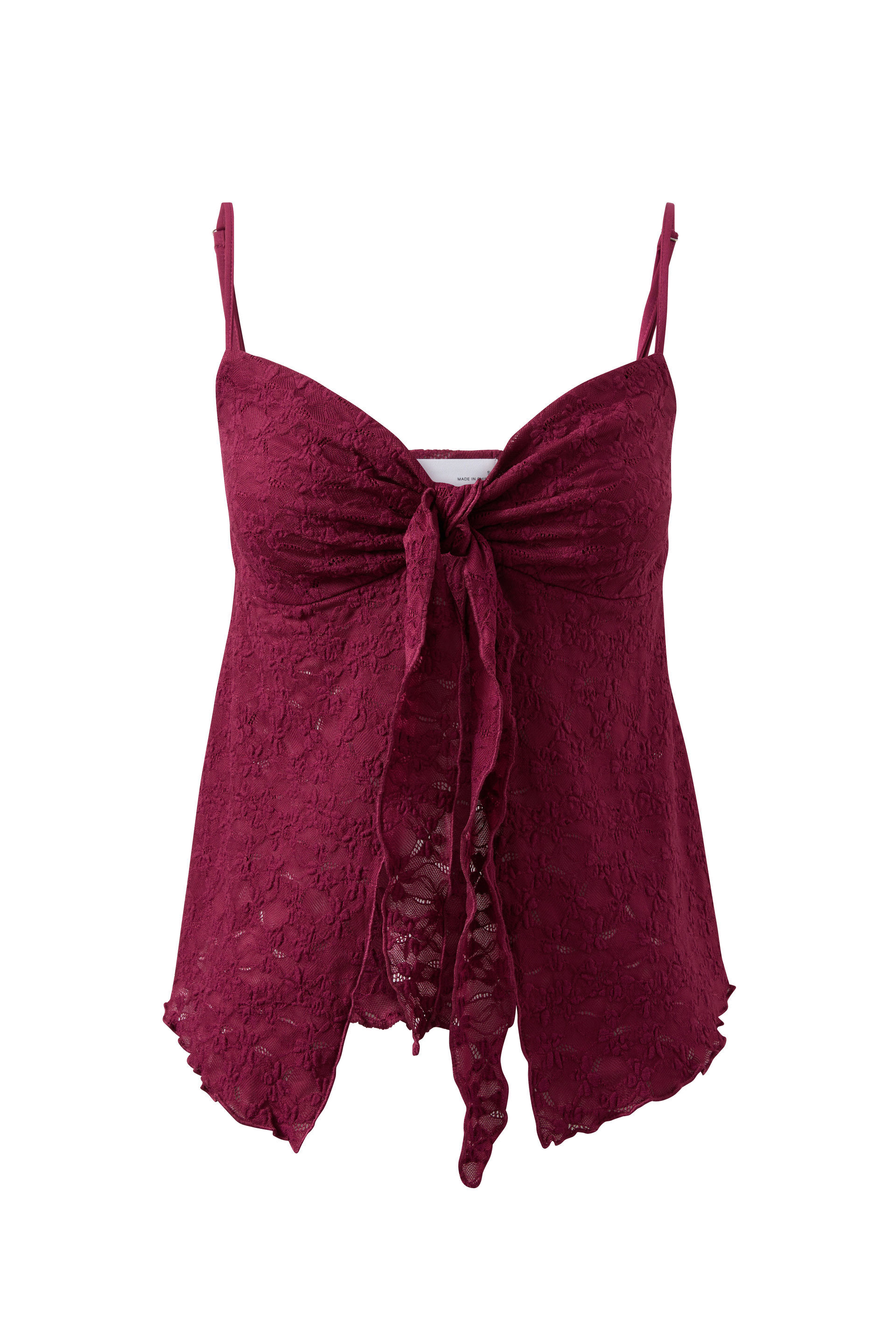 Tate Lace Top mulberry mood