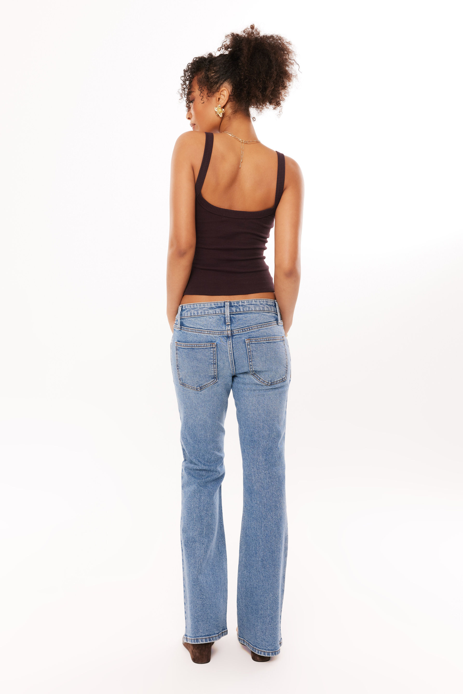 Low Stretch Bootleg Jean sicily blue