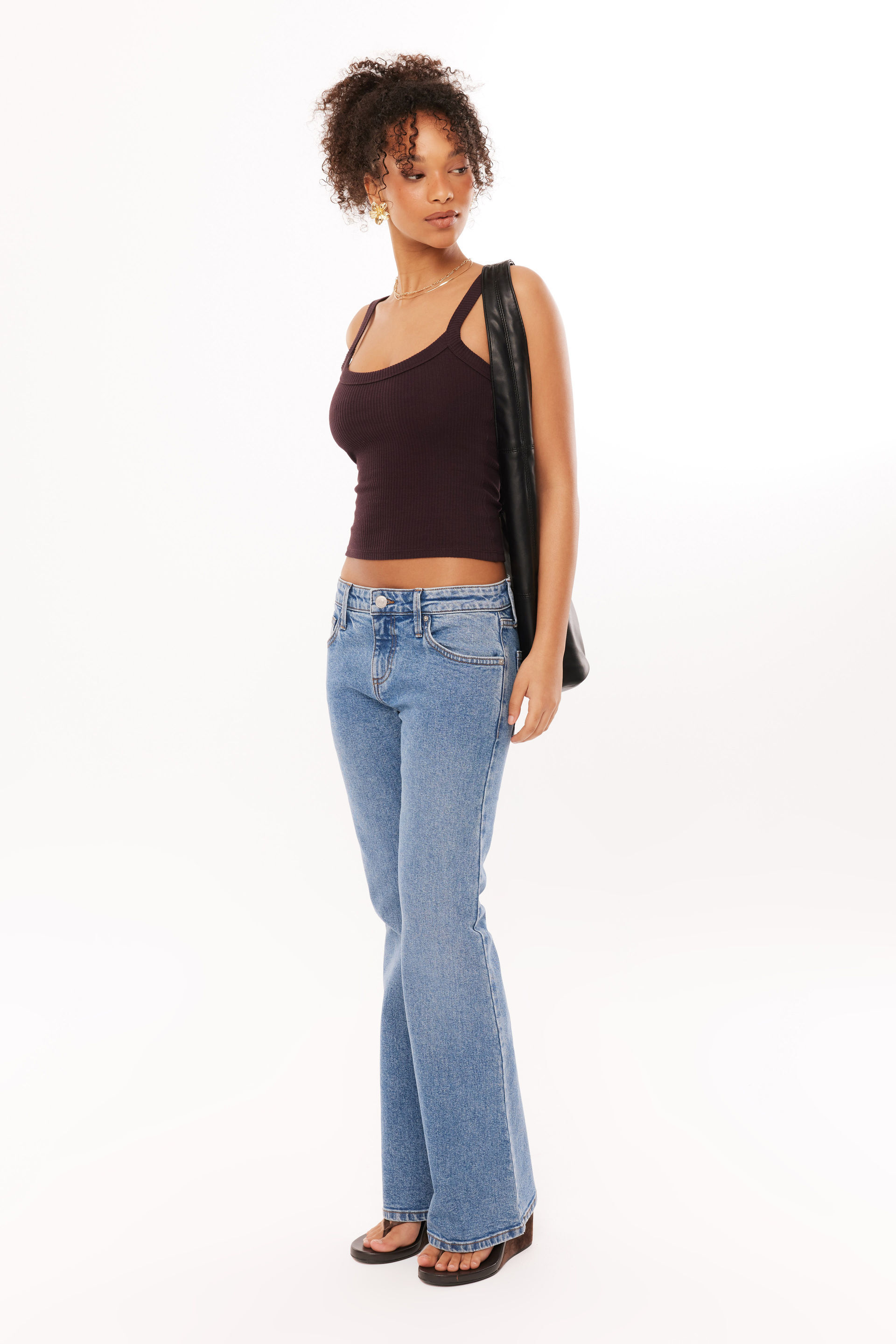 Low Stretch Bootleg Jean sicily blue