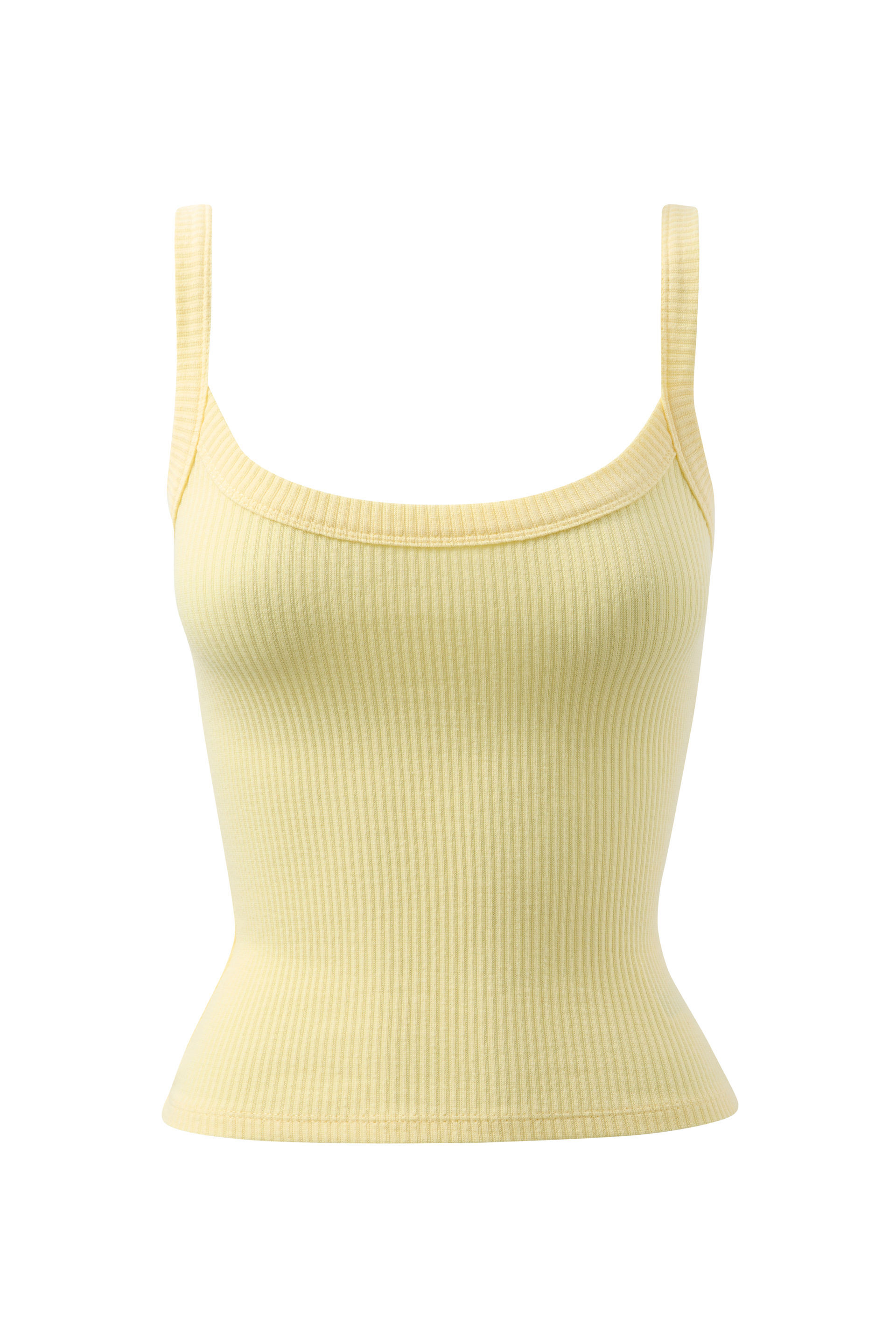 Yellow Riri Tank Riri Scoop Neck Tank Lemon Spritz - Supre